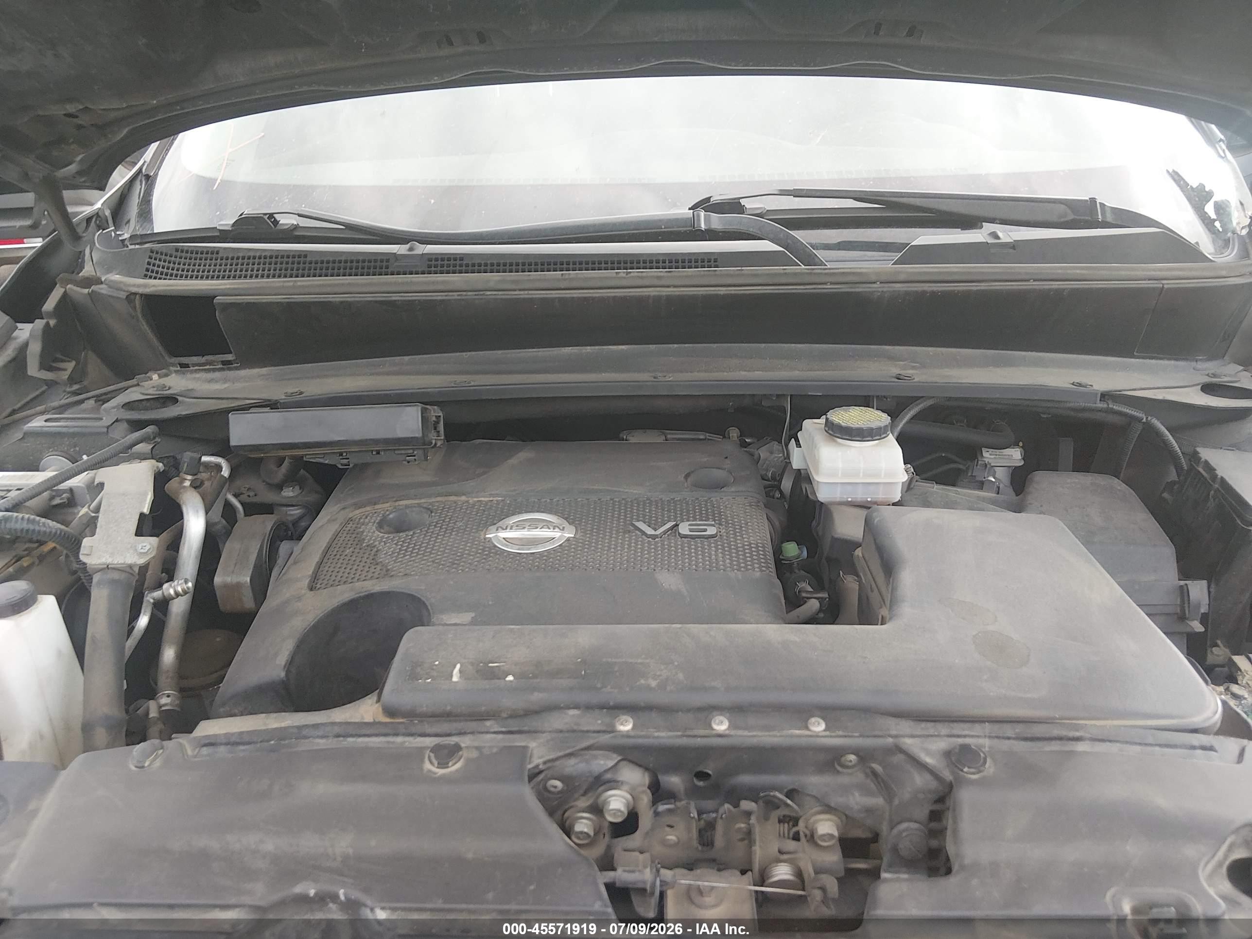 2013 Nissan Pathfinder S Серый vin: 5N1AR2MM0DC616767