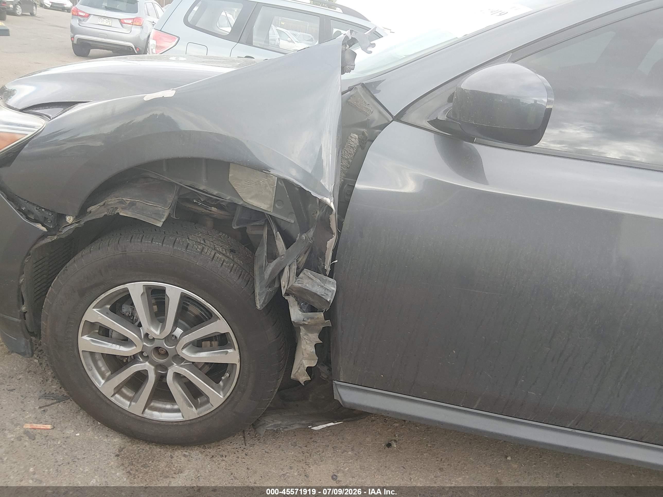 2013 Nissan Pathfinder S Серый vin: 5N1AR2MM0DC616767