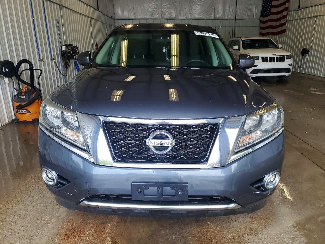 2013 Nissan Pathfinder S Gray vin: 5N1AR2MM0DC623542