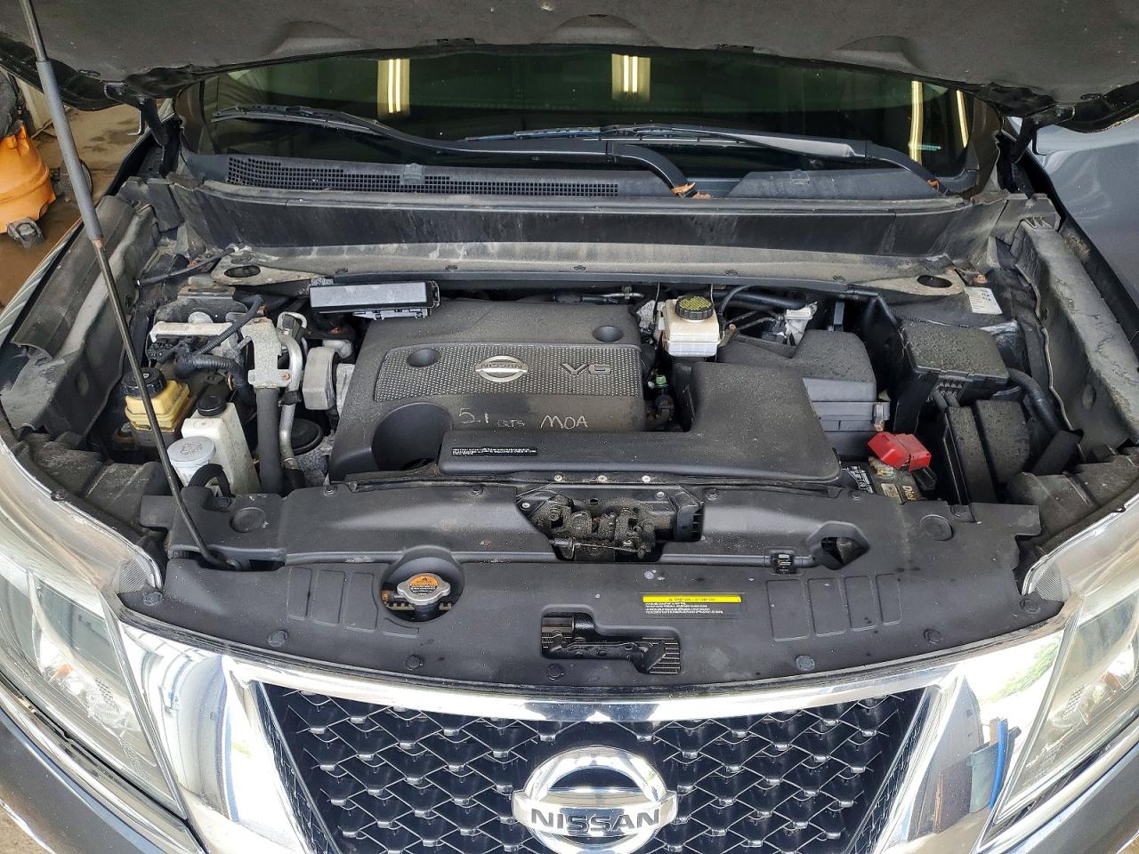 2013 Nissan Pathfinder S Gray vin: 5N1AR2MM0DC623542