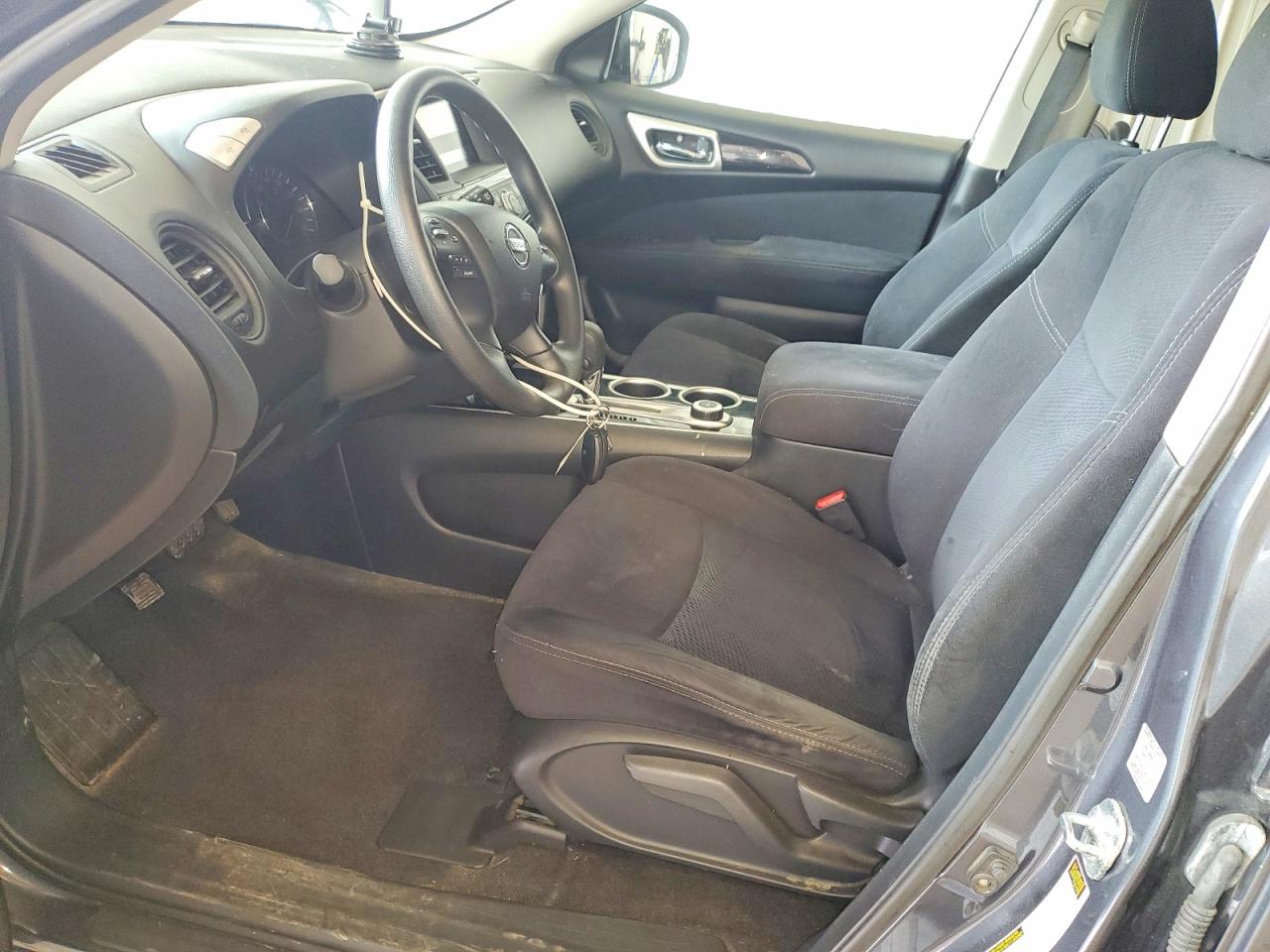 2013 Nissan Pathfinder S Gray vin: 5N1AR2MM0DC623542