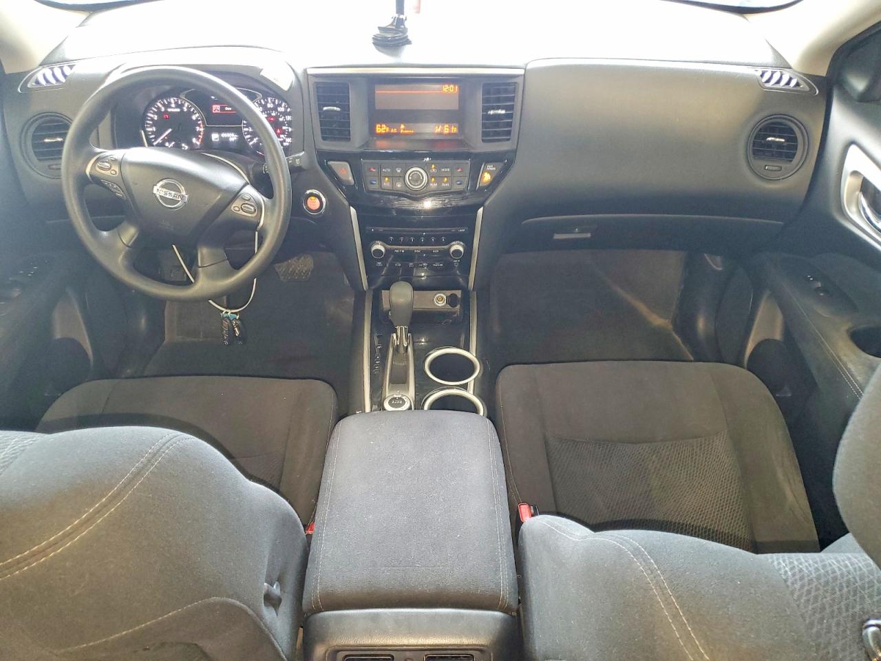 2013 Nissan Pathfinder S Gray vin: 5N1AR2MM0DC623542