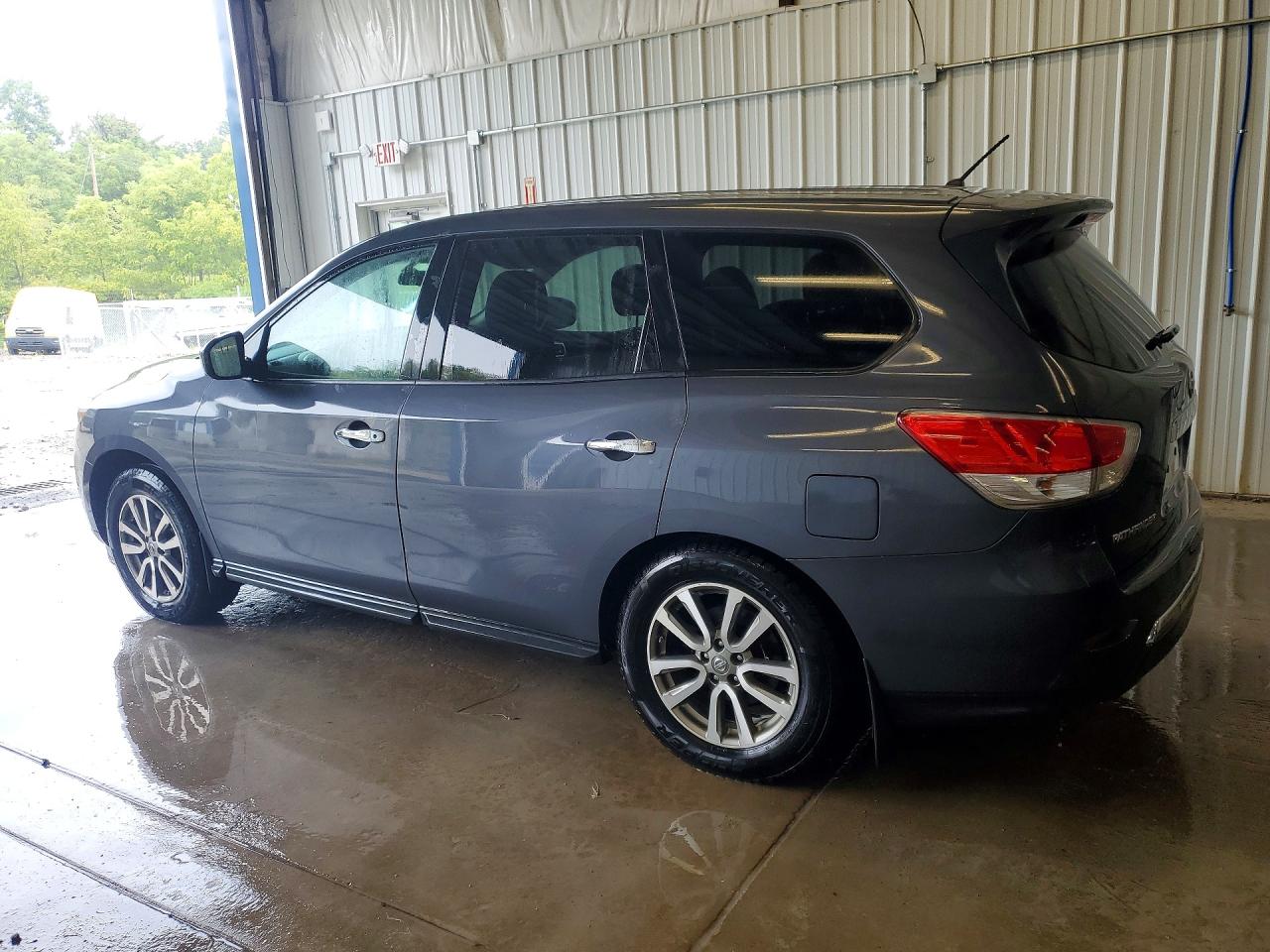 2013 Nissan Pathfinder S Gray vin: 5N1AR2MM0DC623542