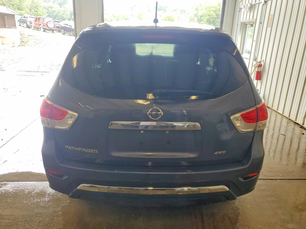 2013 Nissan Pathfinder S Gray vin: 5N1AR2MM0DC623542
