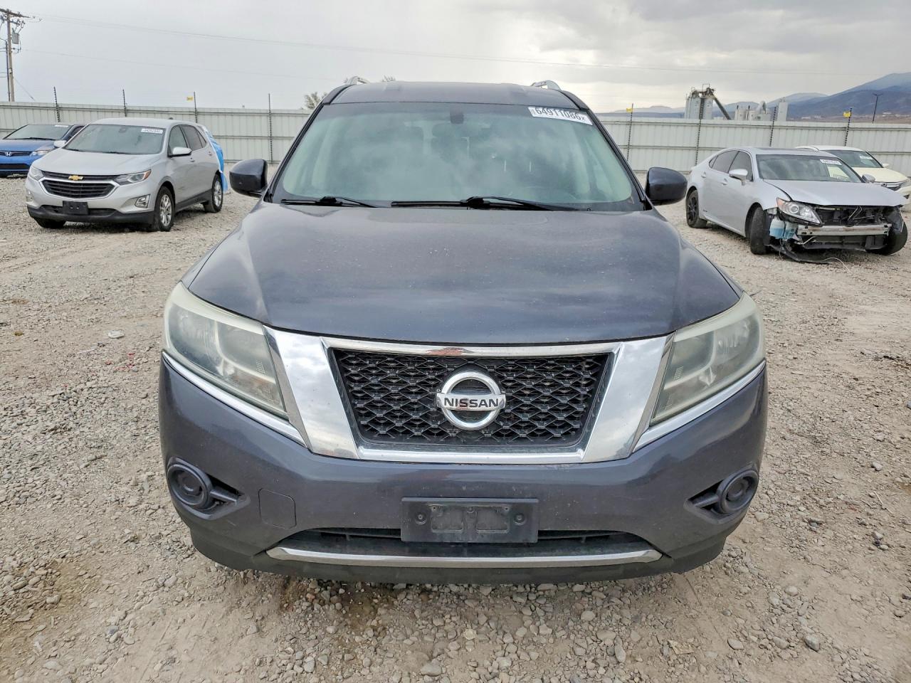 2013 Nissan Pathfinder S Серый vin: 5N1AR2MM0DC639451