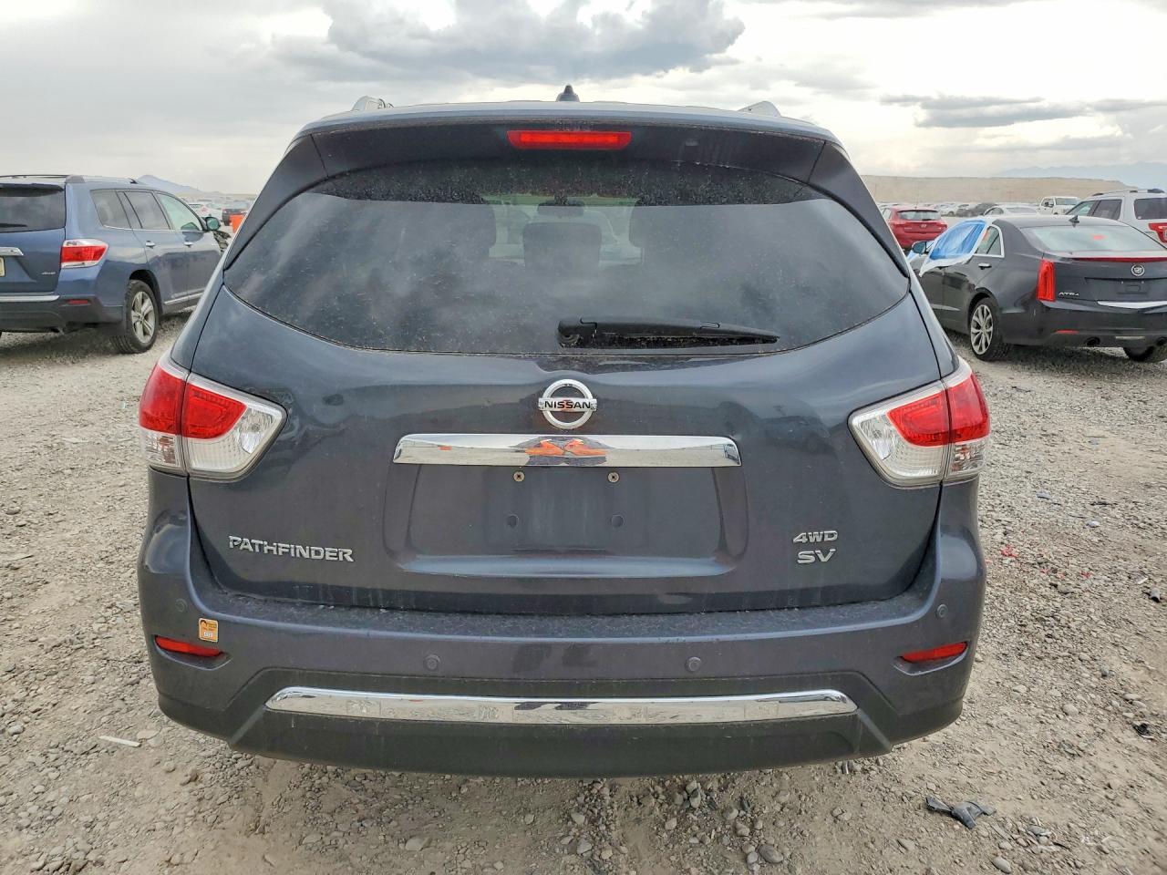 2013 Nissan Pathfinder S Серый vin: 5N1AR2MM0DC639451