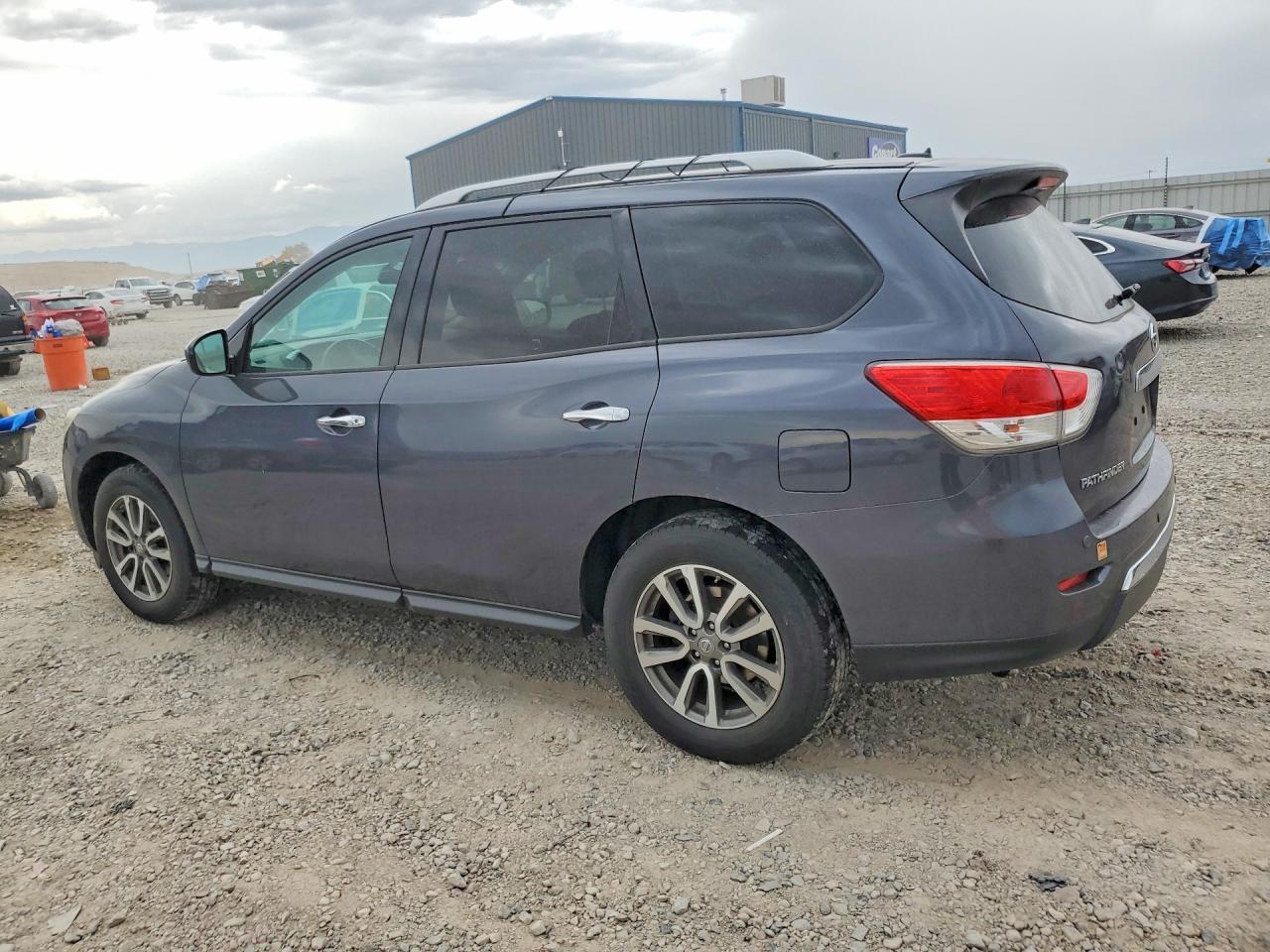 2013 Nissan Pathfinder S Серый vin: 5N1AR2MM0DC639451
