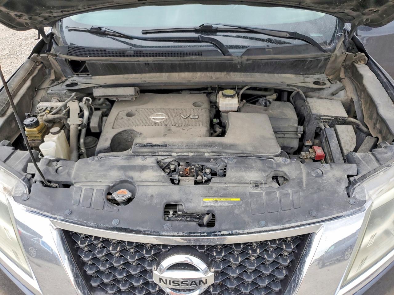 2013 Nissan Pathfinder S Серый vin: 5N1AR2MM0DC639451