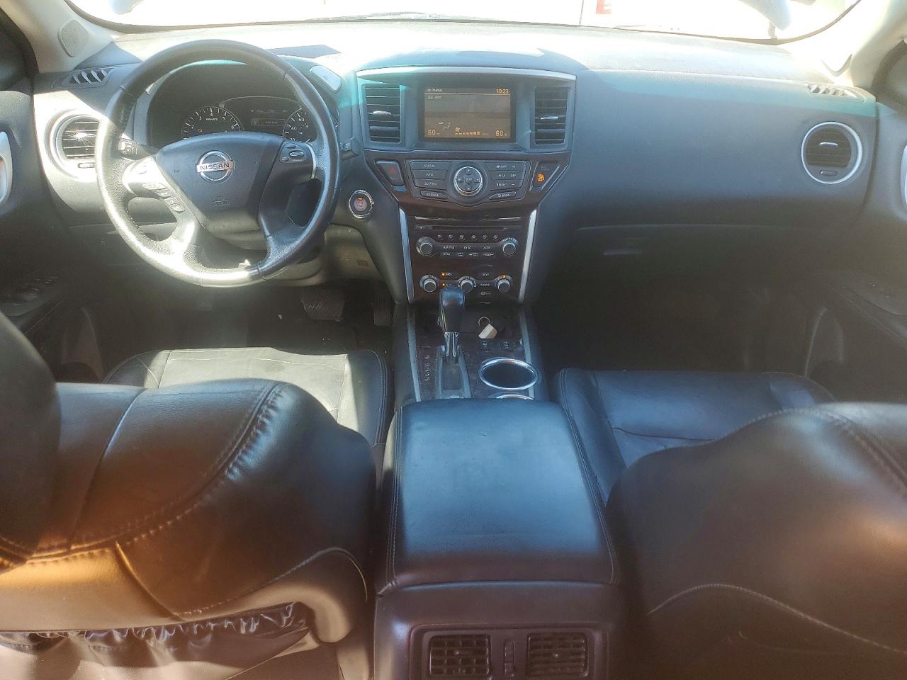 2013 Nissan Pathfinder S Black vin: 5N1AR2MM0DC641667