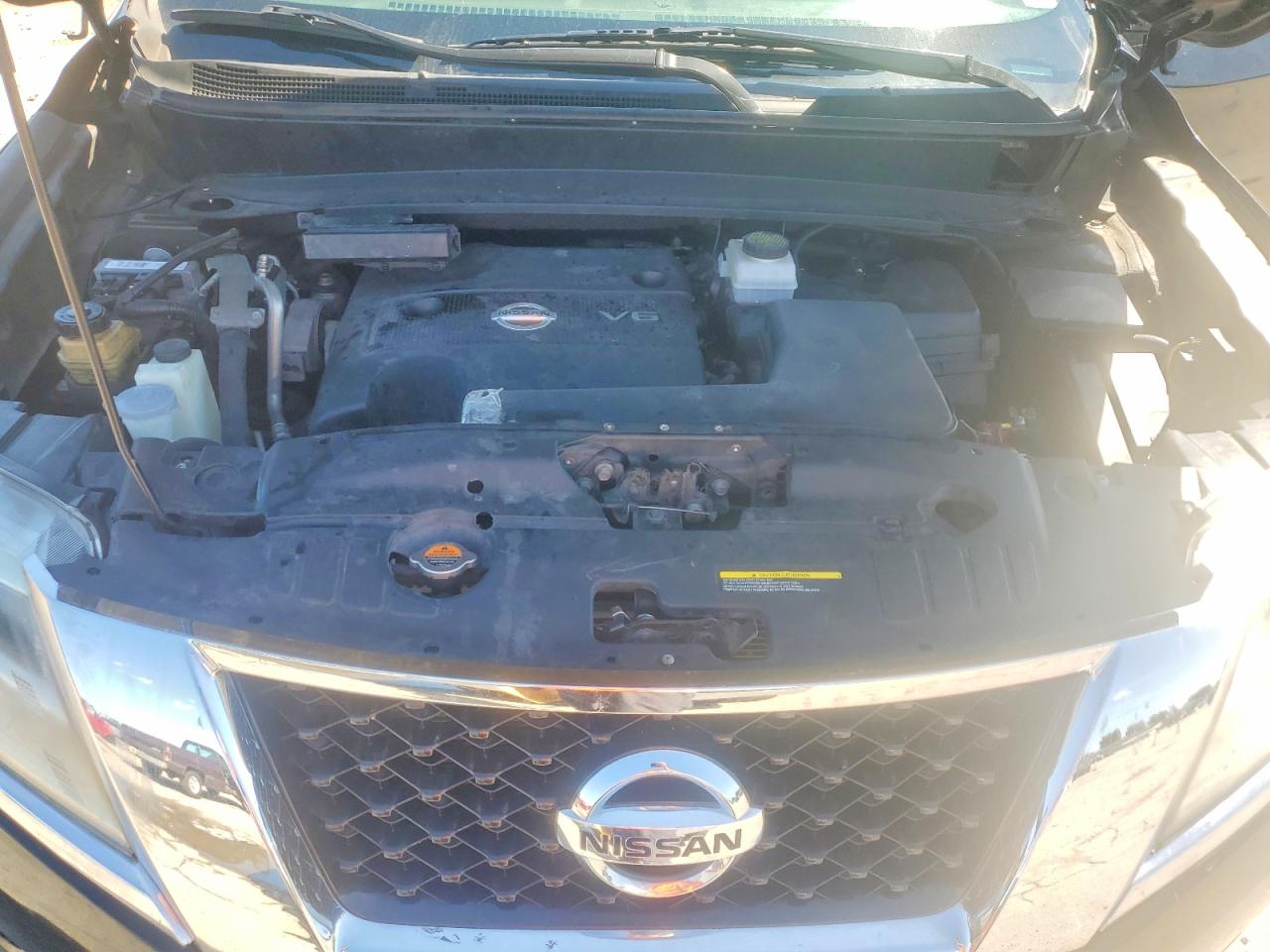 2013 Nissan Pathfinder S Black vin: 5N1AR2MM0DC641667