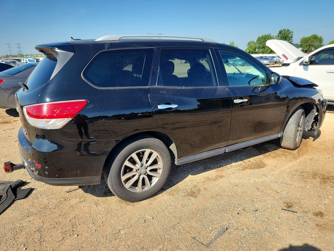2013 Nissan Pathfinder S/sv/sl/platinum Black vin: 5N1AR2MM0DC661580