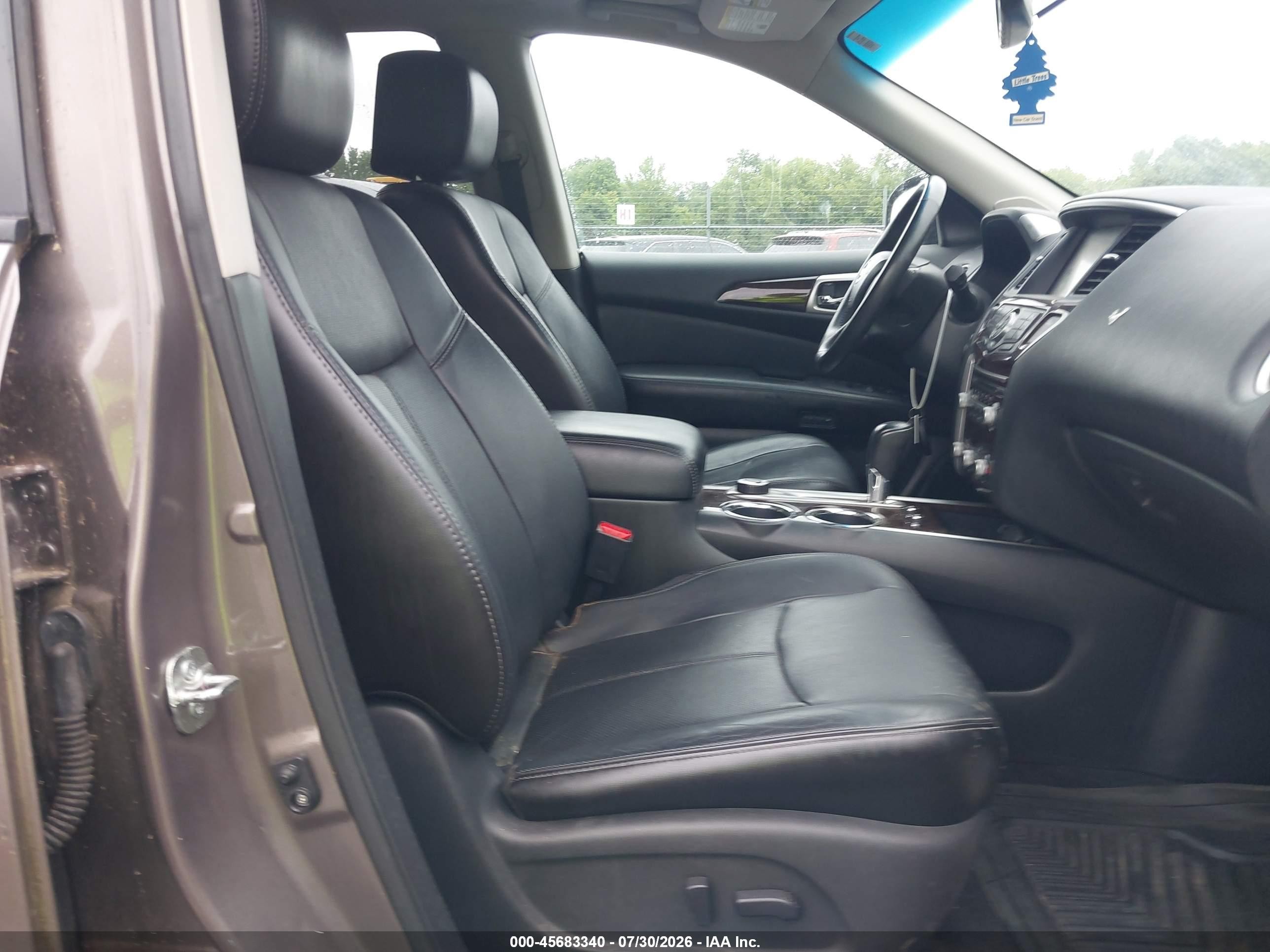 2013 Nissan Pathfinder Platinum Brown vin: 5N1AR2MM0DC670098
