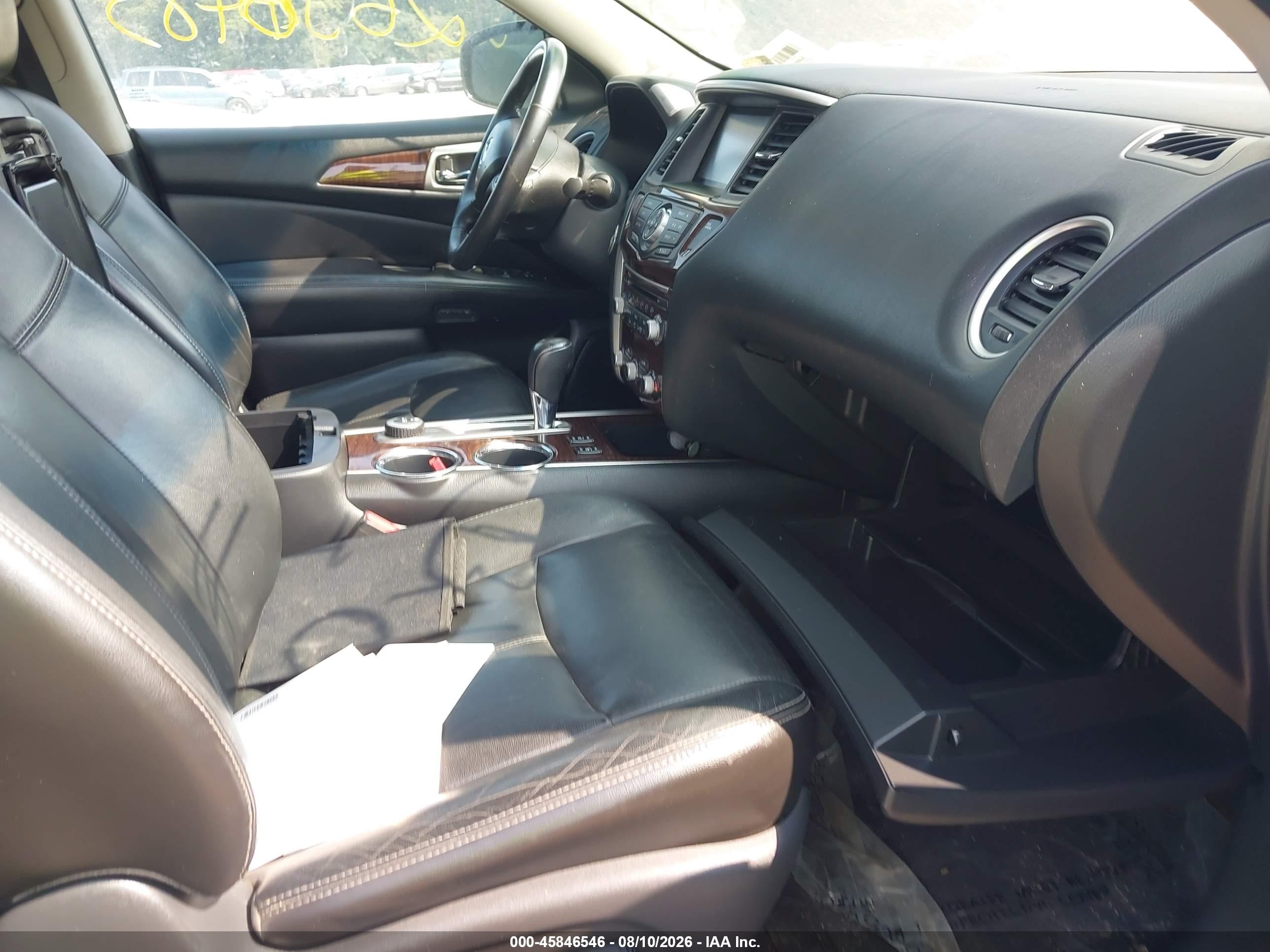 2013 Nissan Pathfinder Sl Blue vin: 5N1AR2MM0DC672644