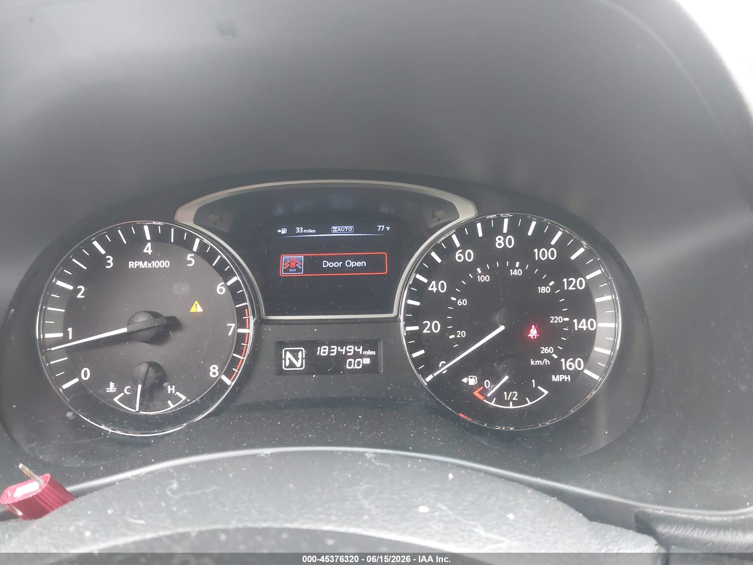 2013 Nissan Pathfinder Sl Red vin: 5N1AR2MM0DC682199
