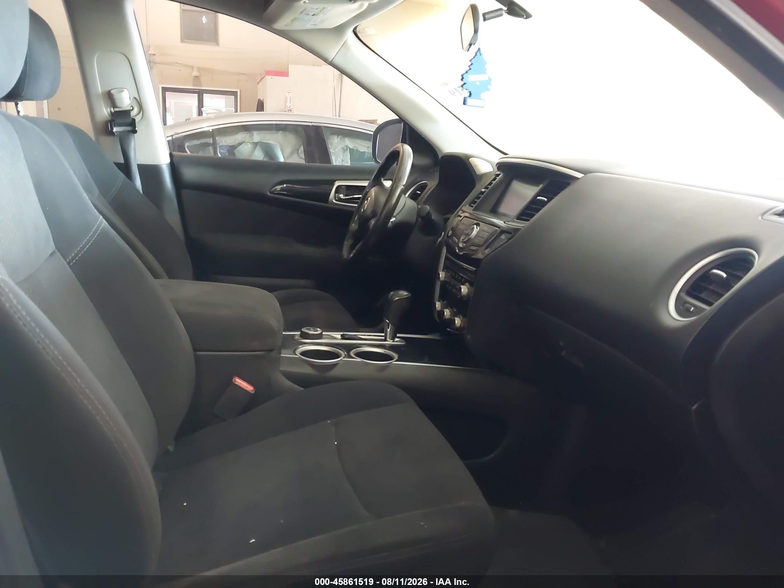2014 Nissan Pathfinder Sv Burgundy vin: 5N1AR2MM0EC623705