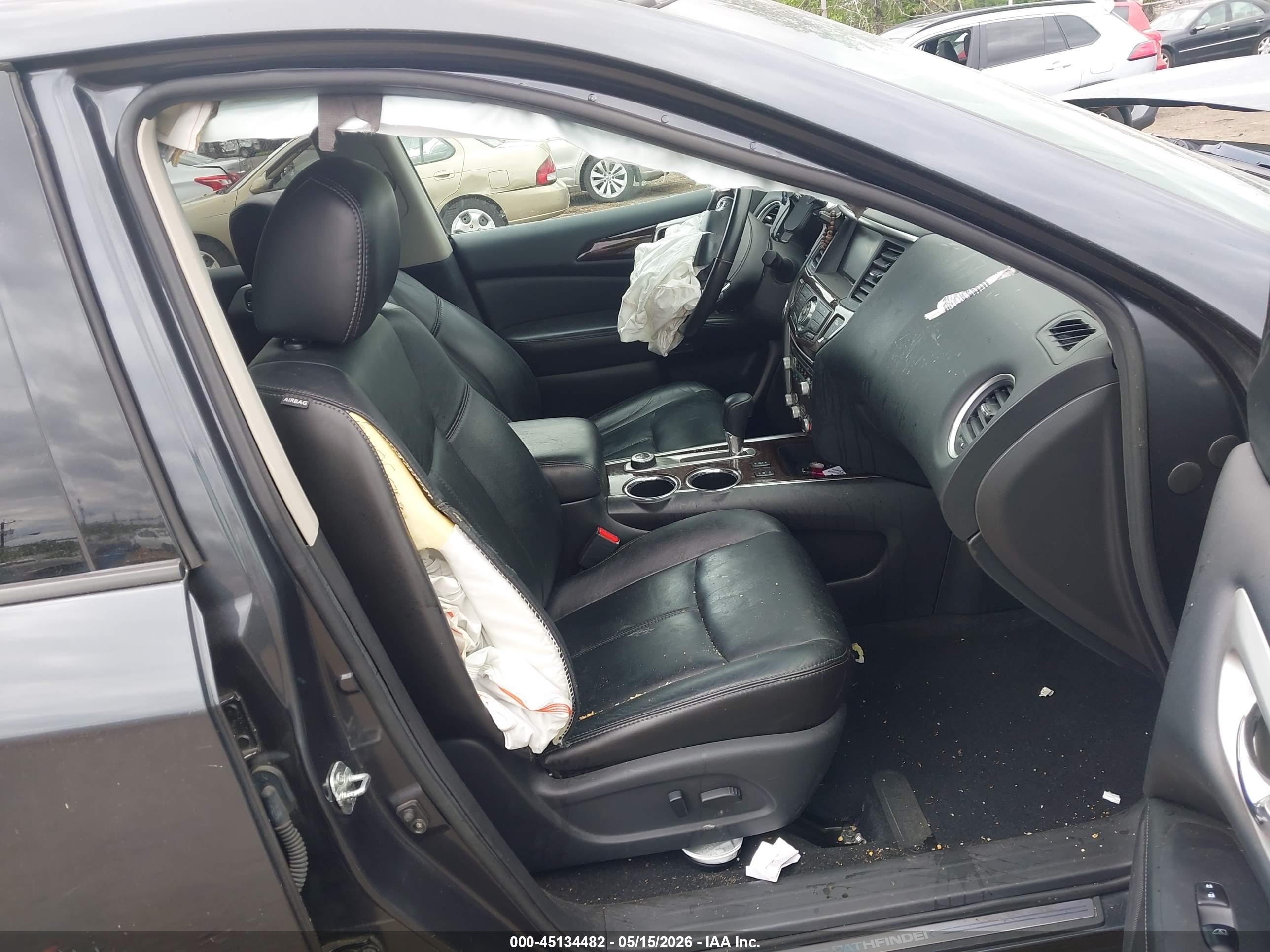 2014 Nissan Pathfinder Sl Gray vin: 5N1AR2MM0EC630234