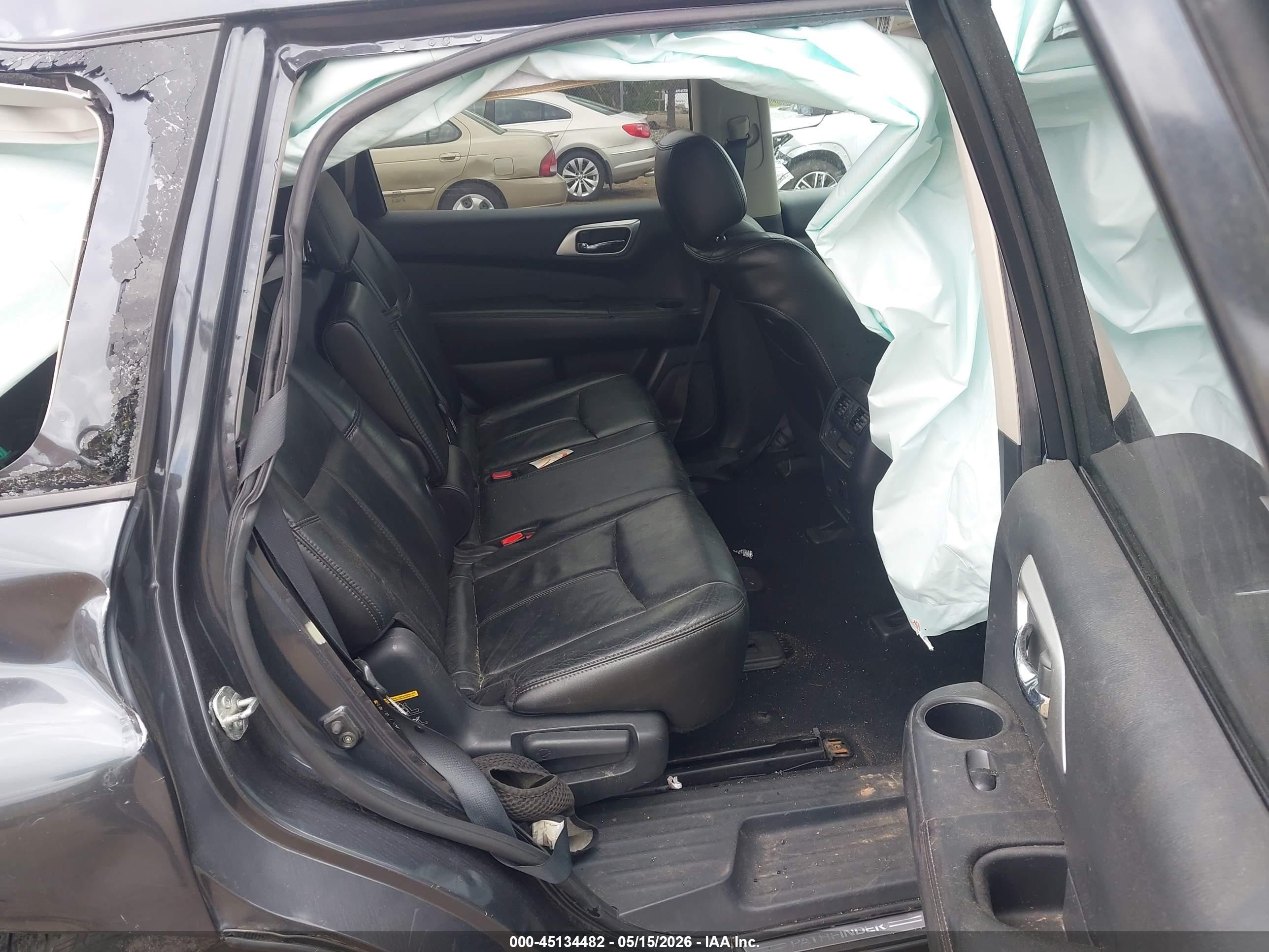 2014 Nissan Pathfinder Sl Gray vin: 5N1AR2MM0EC630234