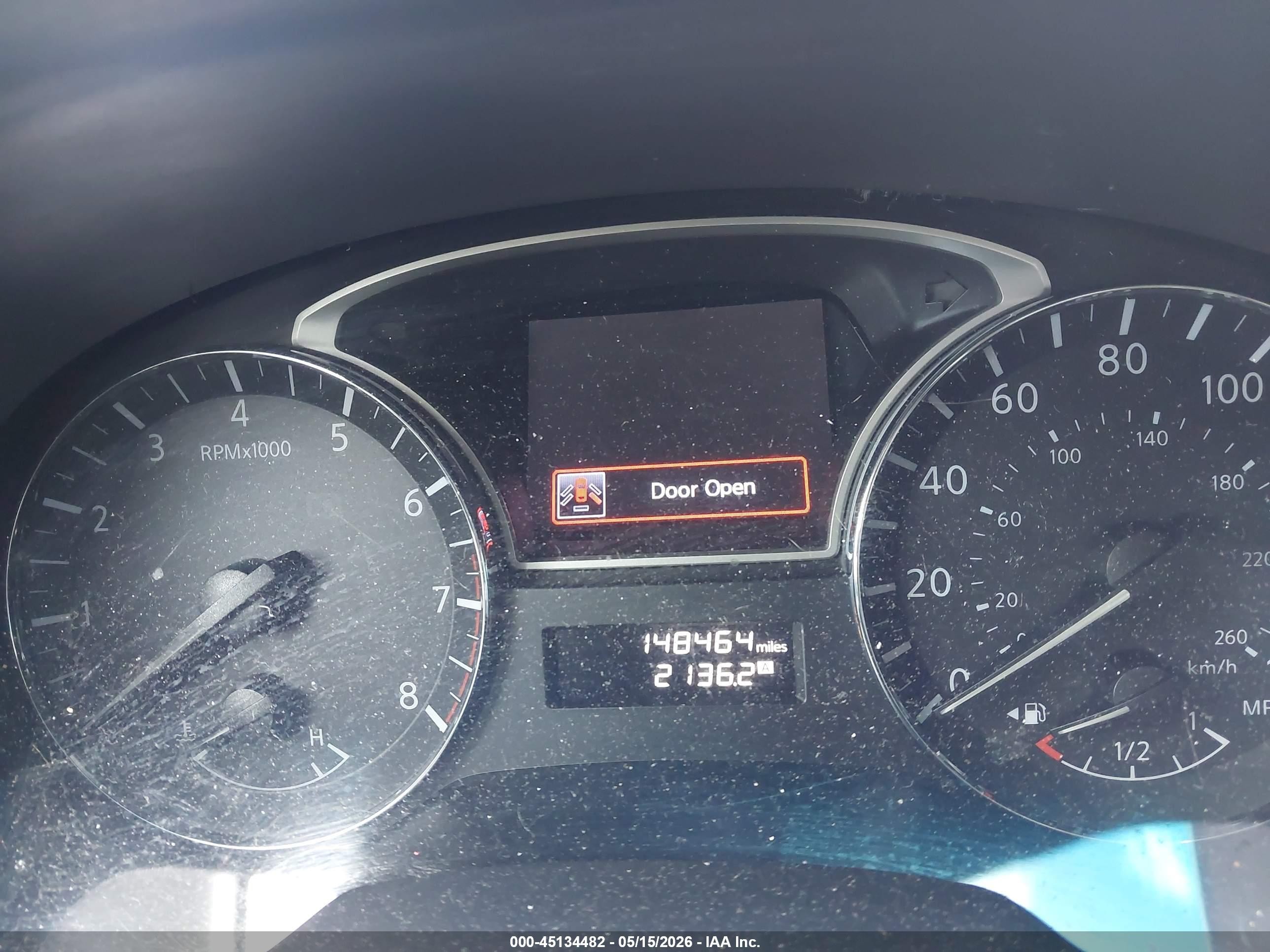 2014 Nissan Pathfinder Sl Gray vin: 5N1AR2MM0EC630234