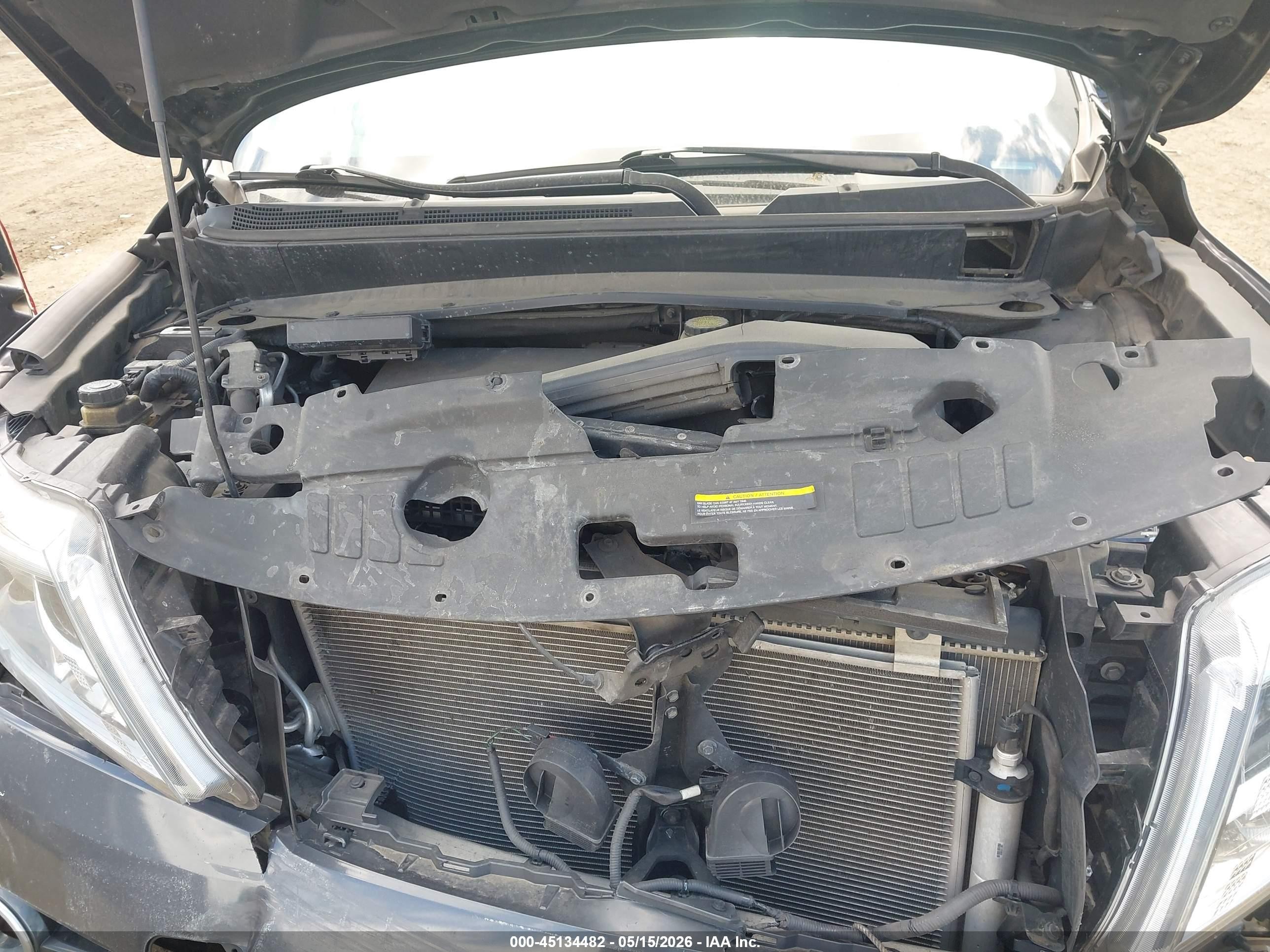 2014 Nissan Pathfinder Sl Gray vin: 5N1AR2MM0EC630234