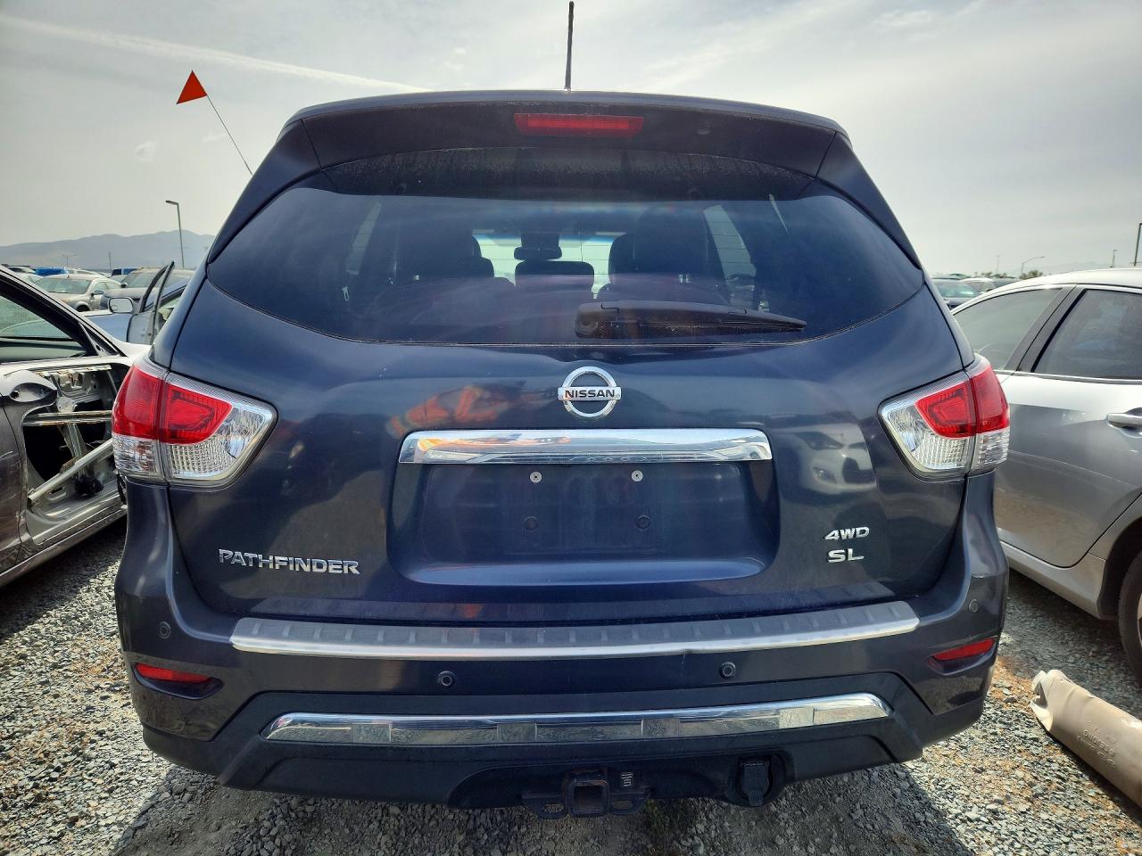 2014 Nissan Pathfinder Sl Gray vin: 5N1AR2MM0EC630783