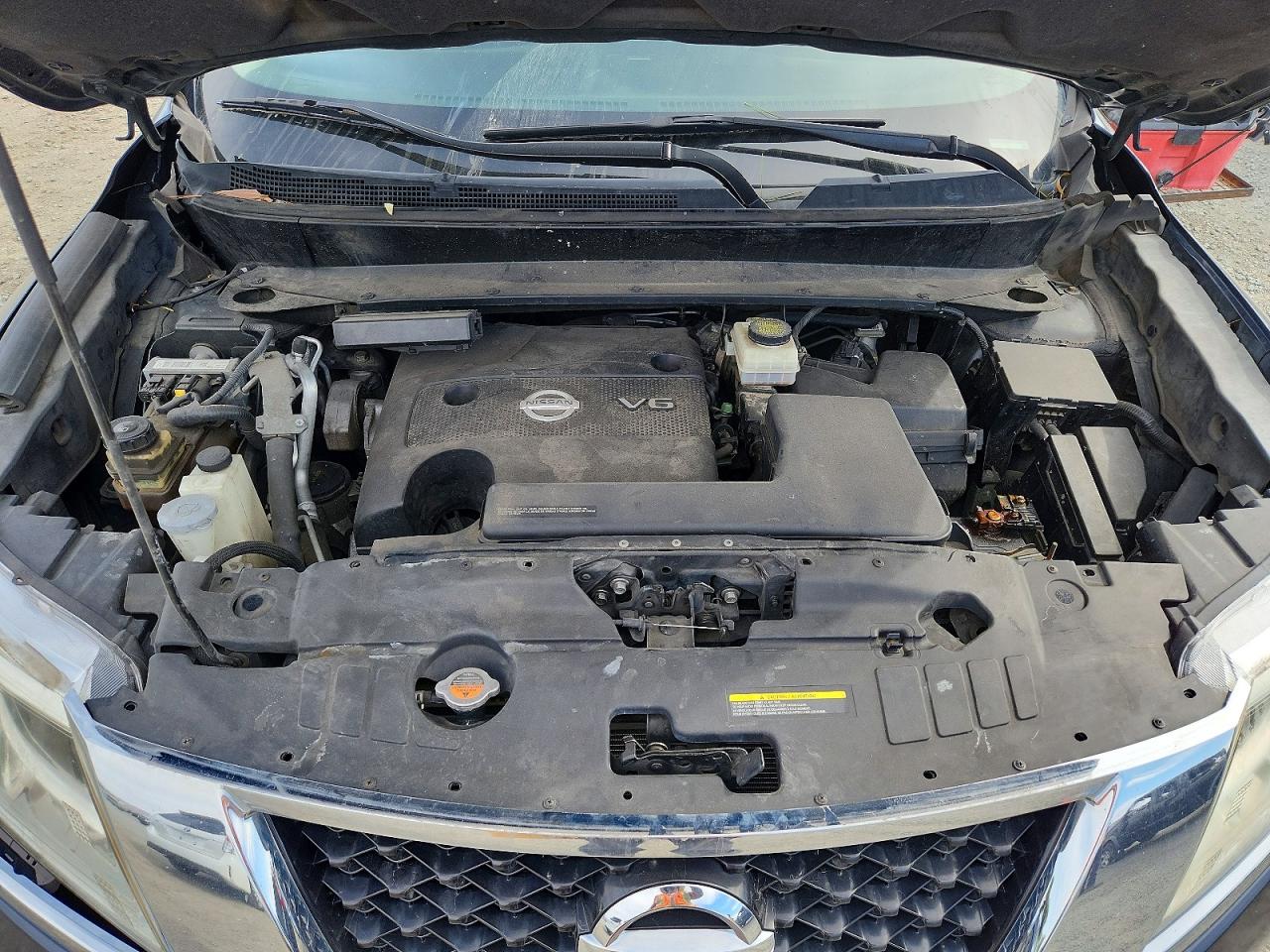 2014 Nissan Pathfinder Sl Gray vin: 5N1AR2MM0EC630783