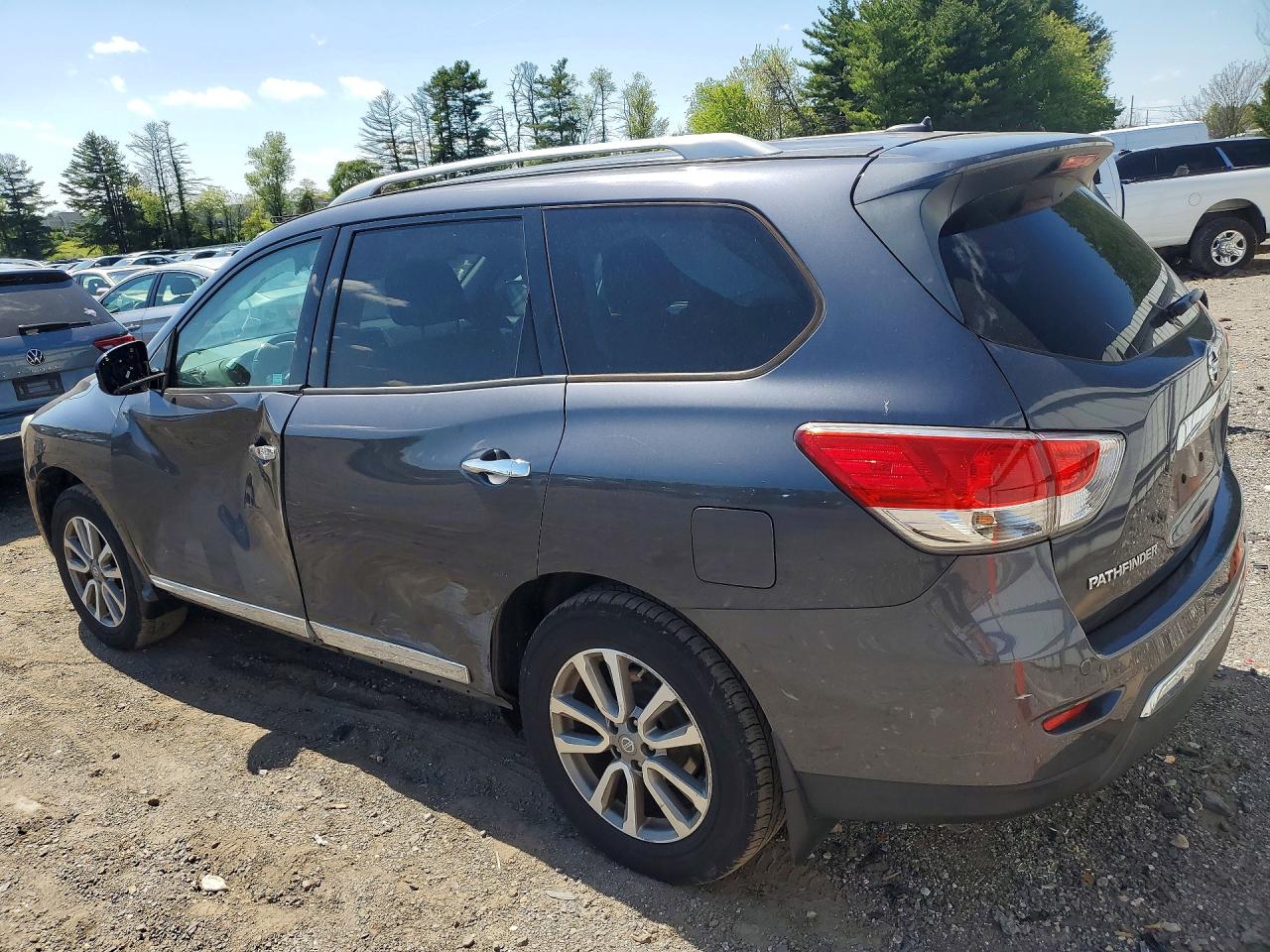 2014 Nissan Pathfinder Sl Серый vin: 5N1AR2MM0EC636082
