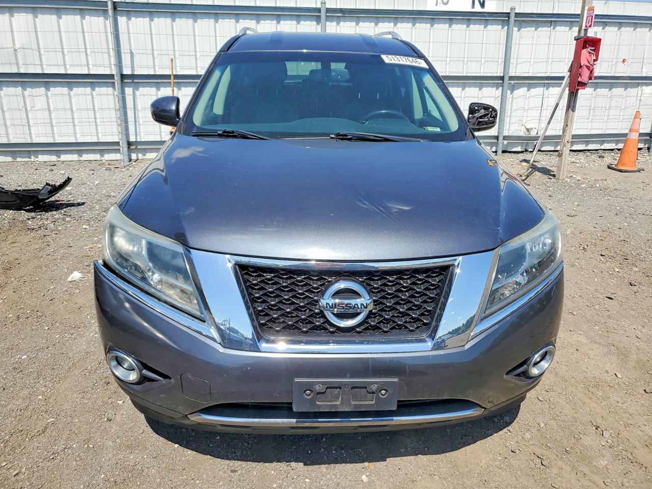 2014 Nissan Pathfinder Sl Серый vin: 5N1AR2MM0EC636082