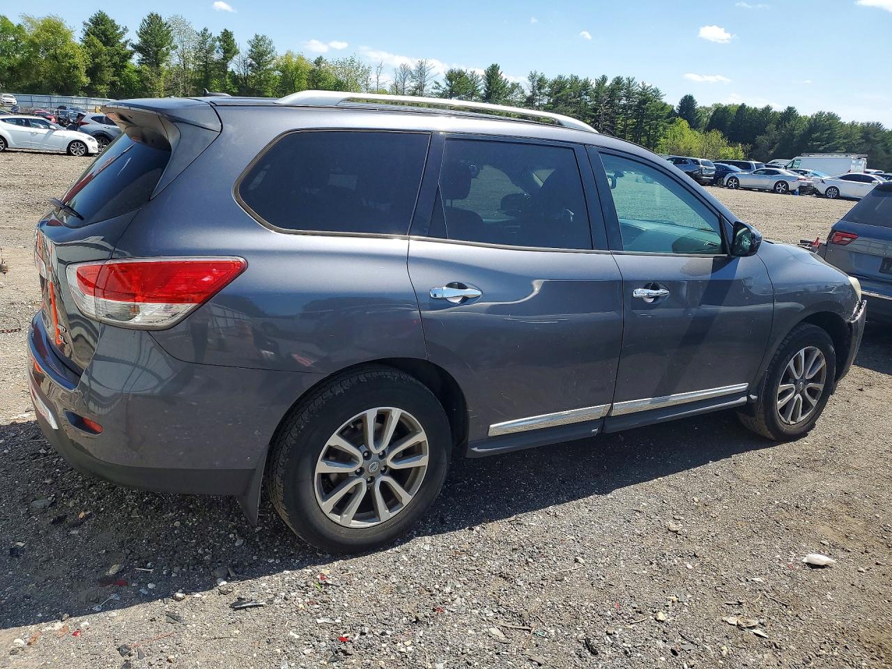 2014 Nissan Pathfinder Sl Серый vin: 5N1AR2MM0EC636082