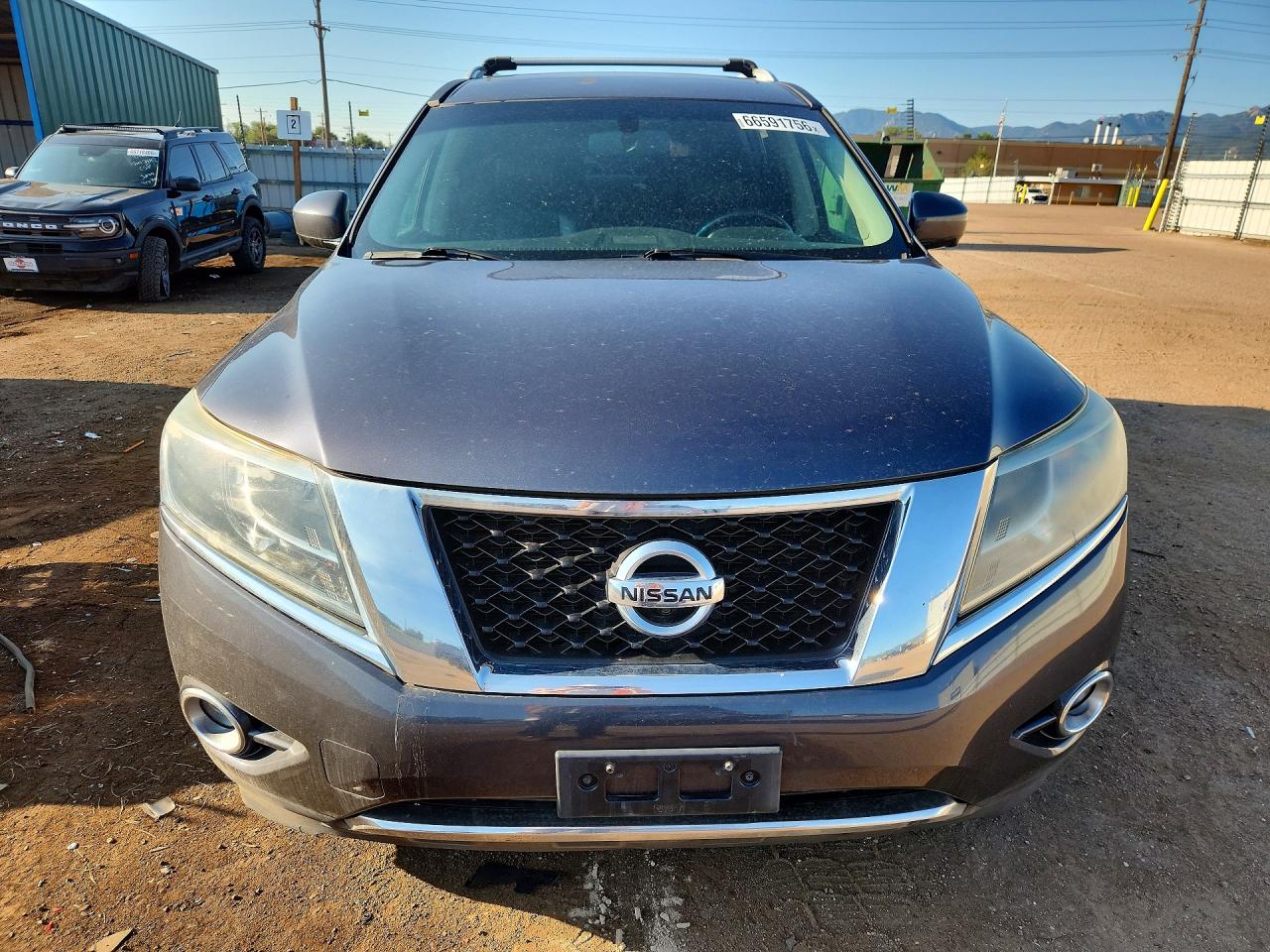 2014 Nissan Pathfinder S Gray vin: 5N1AR2MM0EC641654