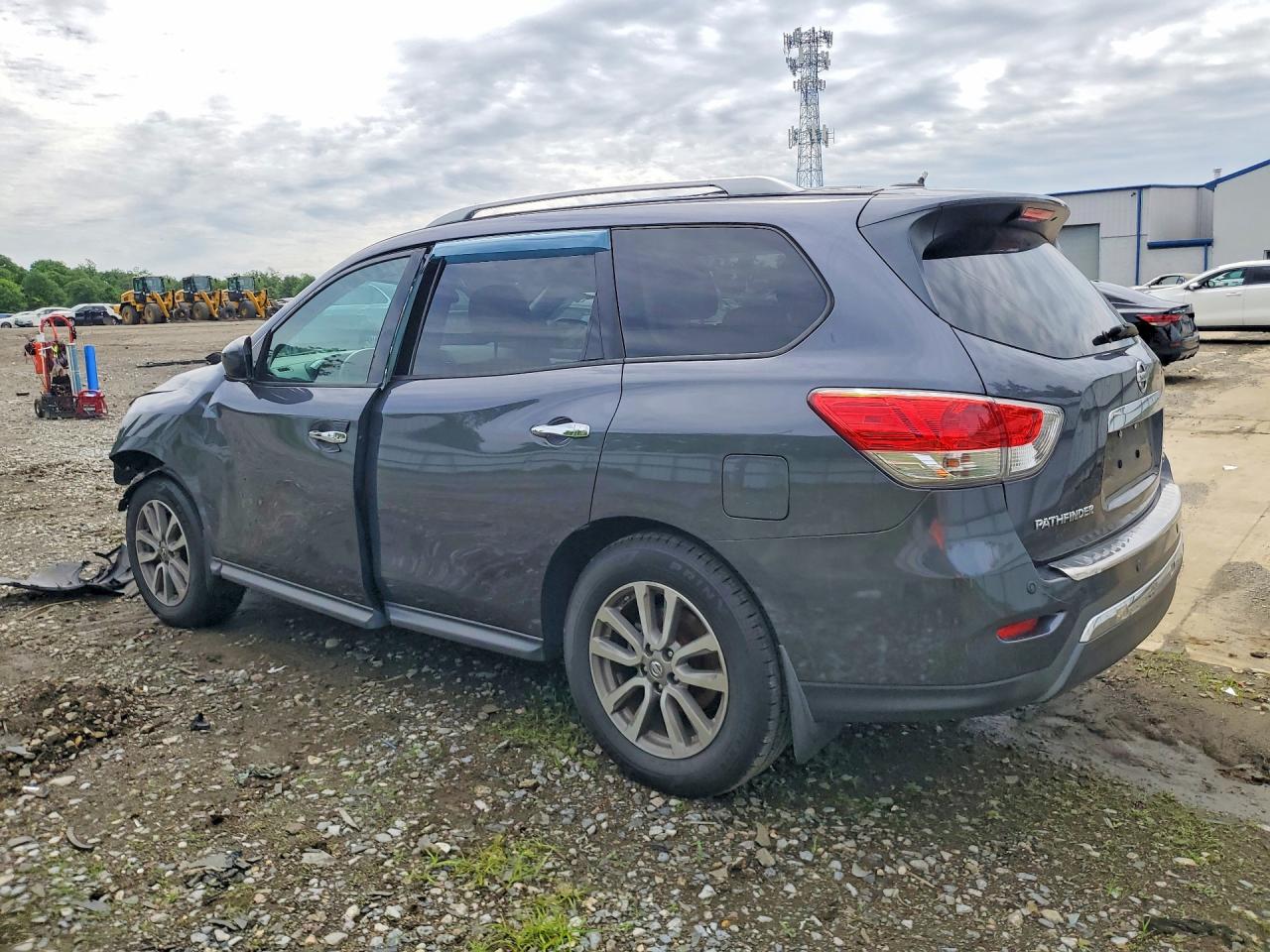 2014 Nissan Pathfinder Sv Gray vin: 5N1AR2MM0EC653237