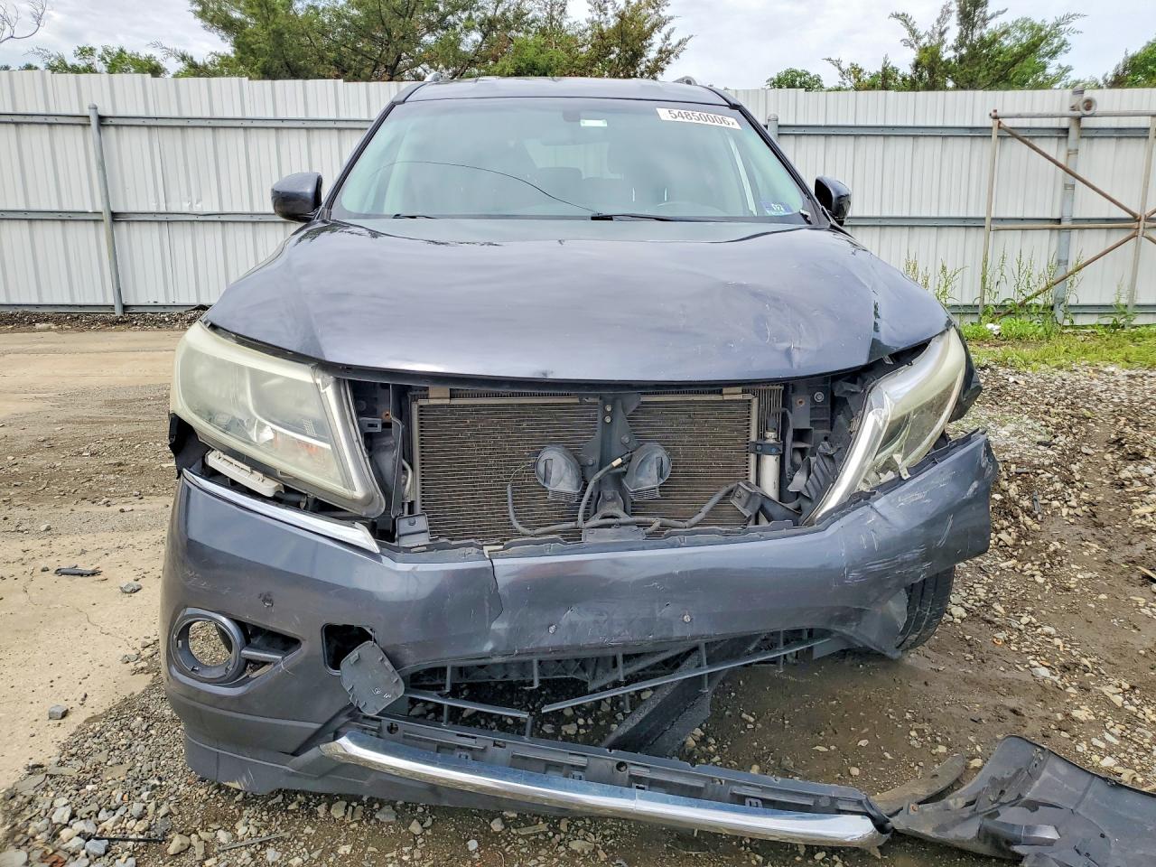 2014 Nissan Pathfinder Sv Gray vin: 5N1AR2MM0EC653237