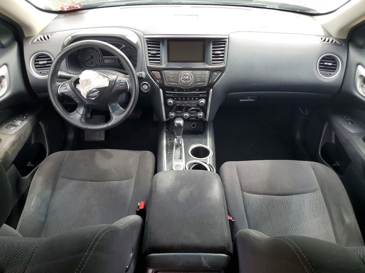 2014 Nissan Pathfinder Sv Gray vin: 5N1AR2MM0EC653237