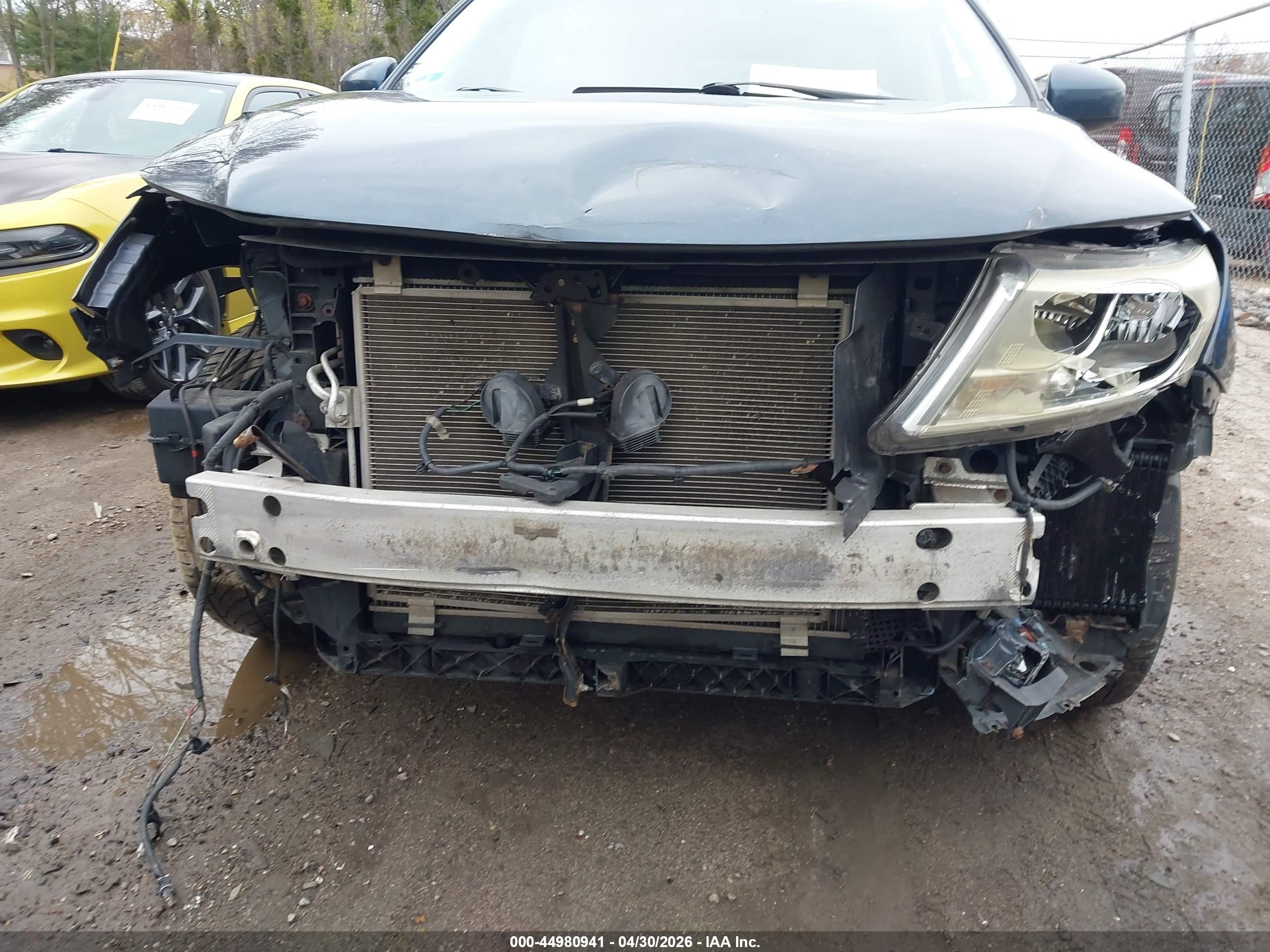 2014 Nissan Pathfinder Sl Синий vin: 5N1AR2MM0EC658163