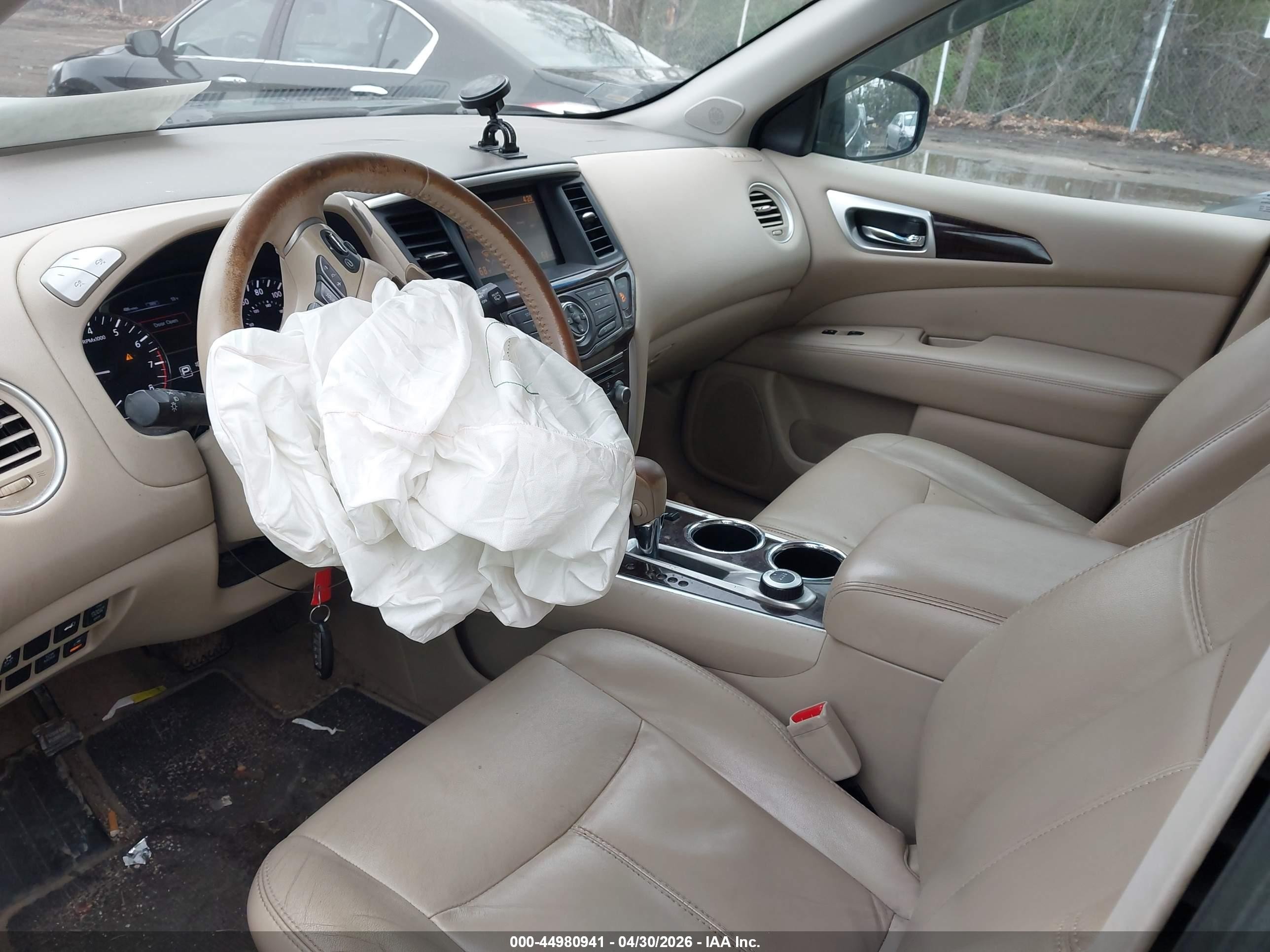 2014 Nissan Pathfinder Sl Синий vin: 5N1AR2MM0EC658163
