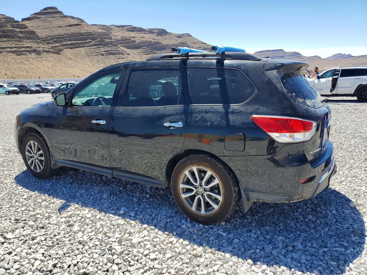 2014 Nissan Pathfinder S Black vin: 5N1AR2MM0EC663086