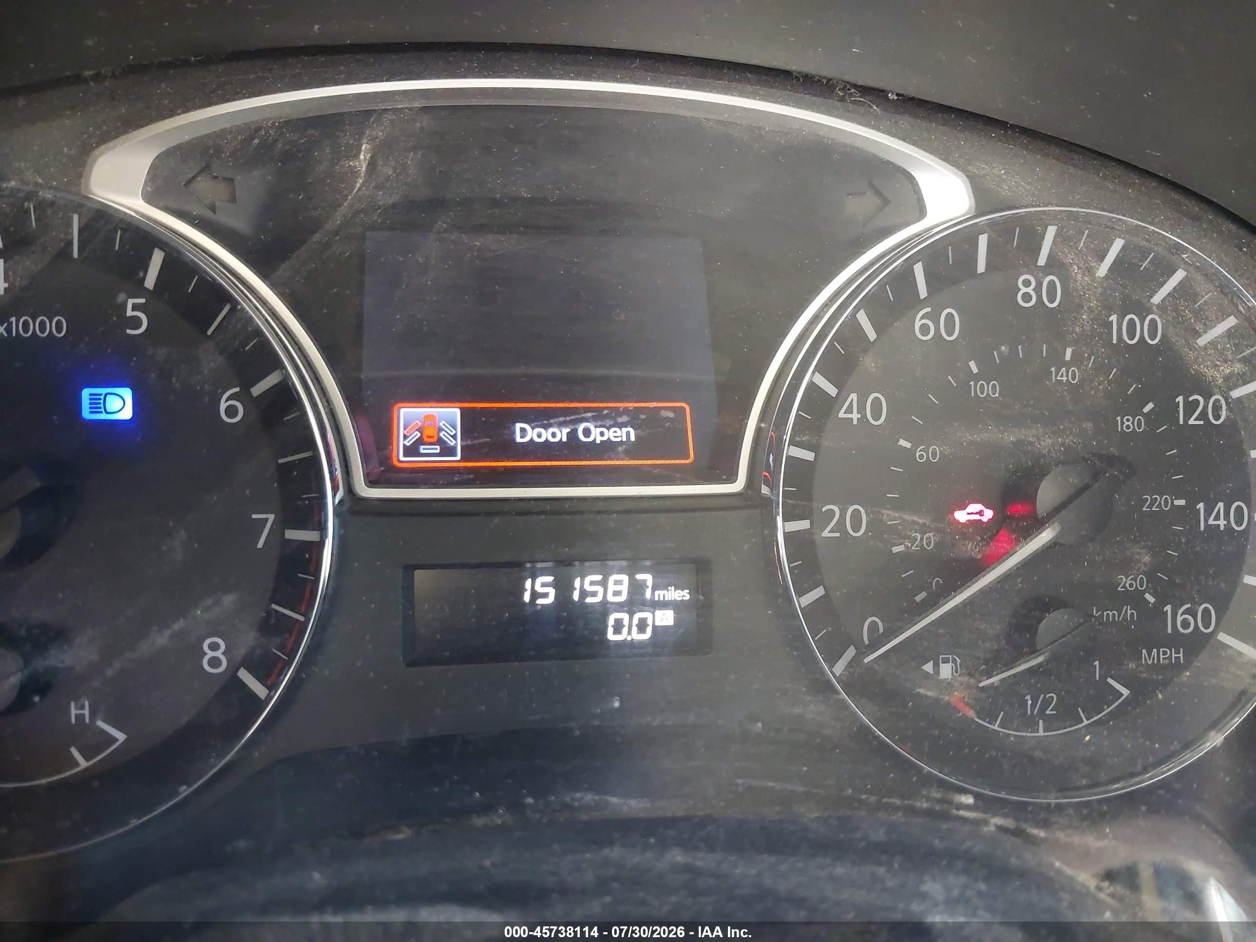 2014 Nissan Pathfinder Platinum Dark Blue vin: 5N1AR2MM0EC692202