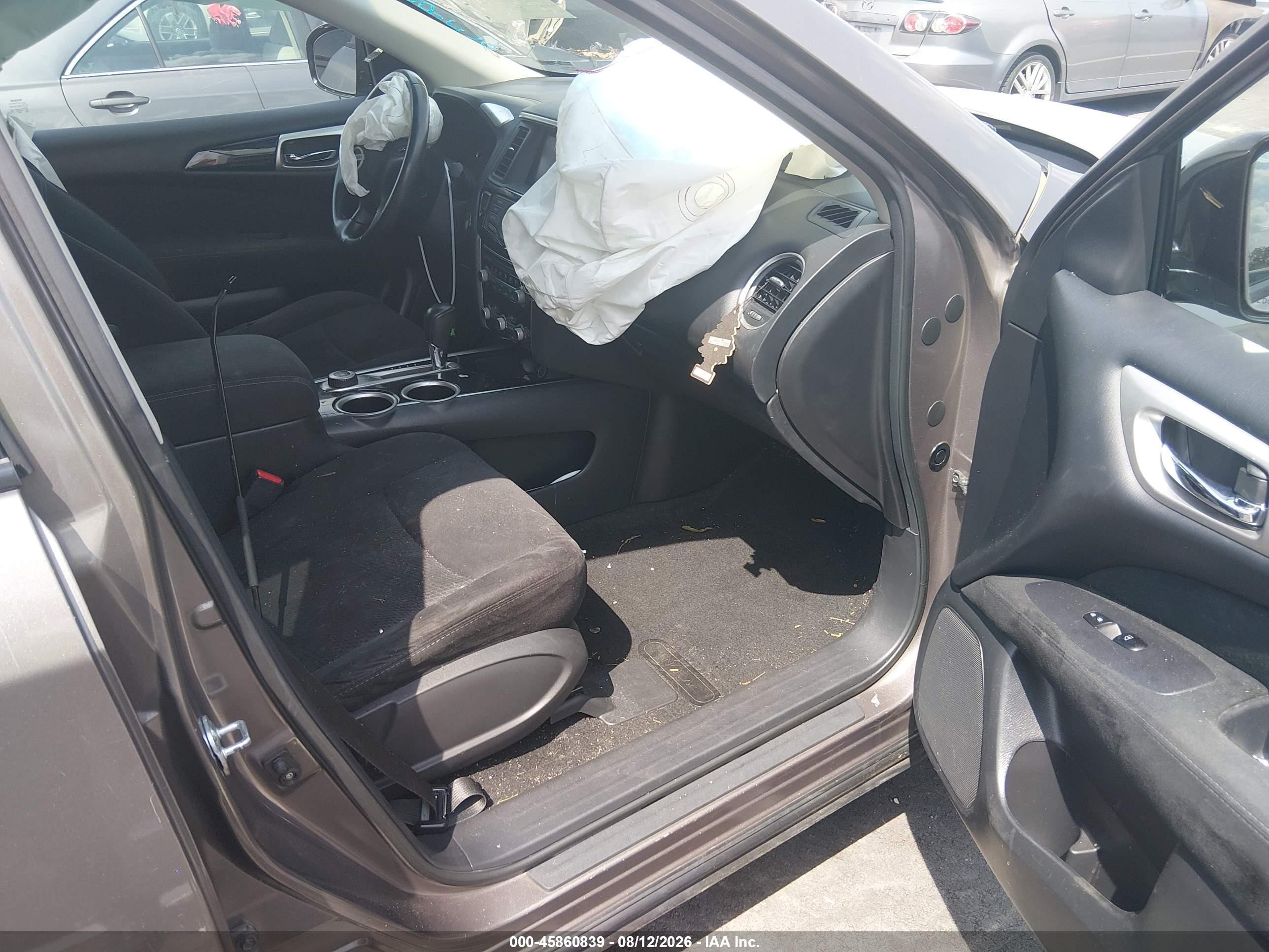 2014 Nissan Pathfinder Sv Желто-коричневый vin: 5N1AR2MM0EC693690