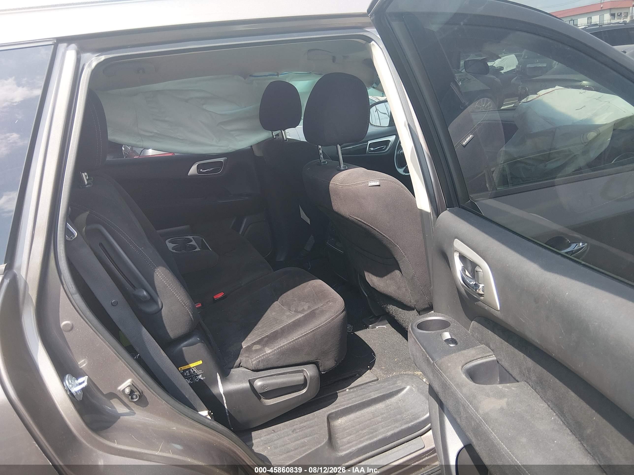 2014 Nissan Pathfinder Sv Желто-коричневый vin: 5N1AR2MM0EC693690