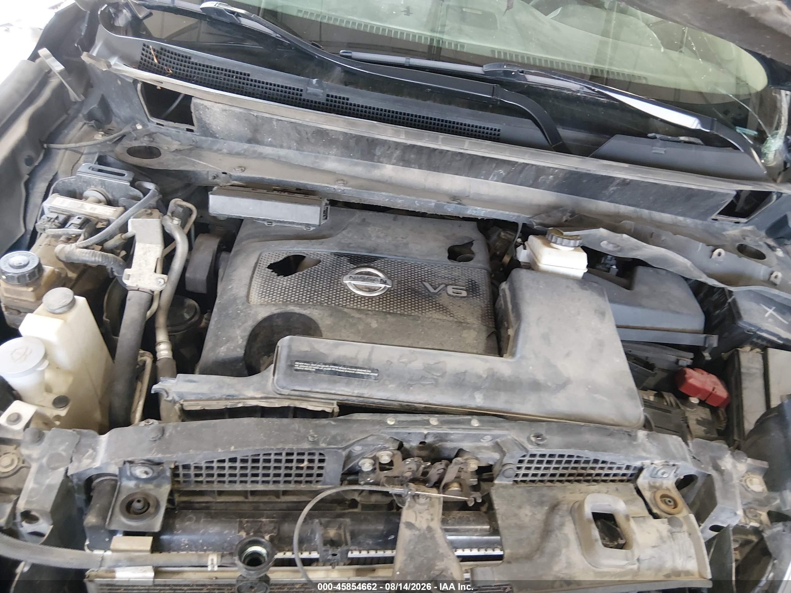 2014 Nissan Pathfinder Platinum Blue vin: 5N1AR2MM0EC695844