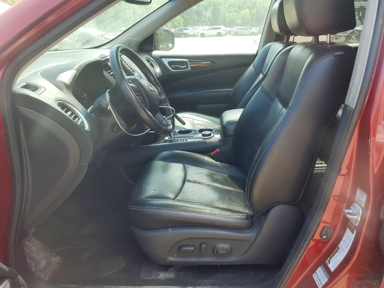 2014 Nissan Pathfinder Red vin: 5N1AR2MM0EC699375