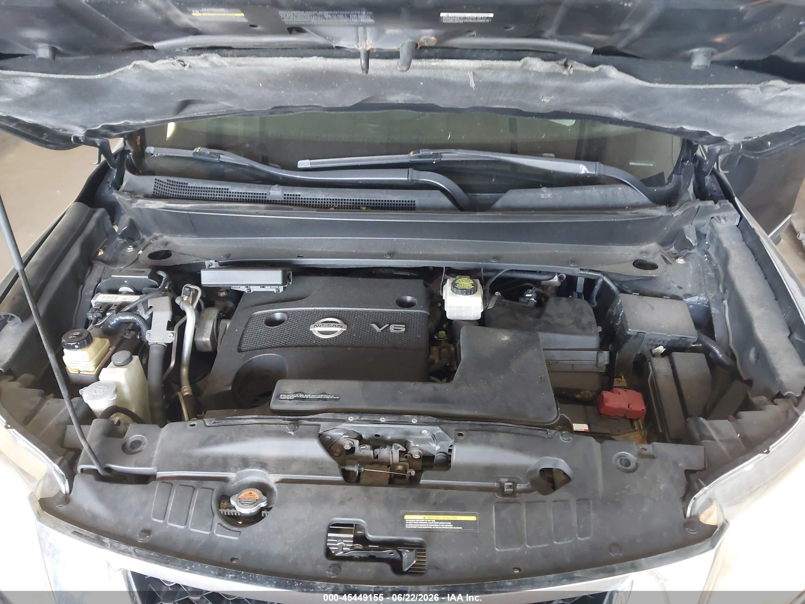 2014 Nissan Pathfinder Platinum Black vin: 5N1AR2MM0EC708236