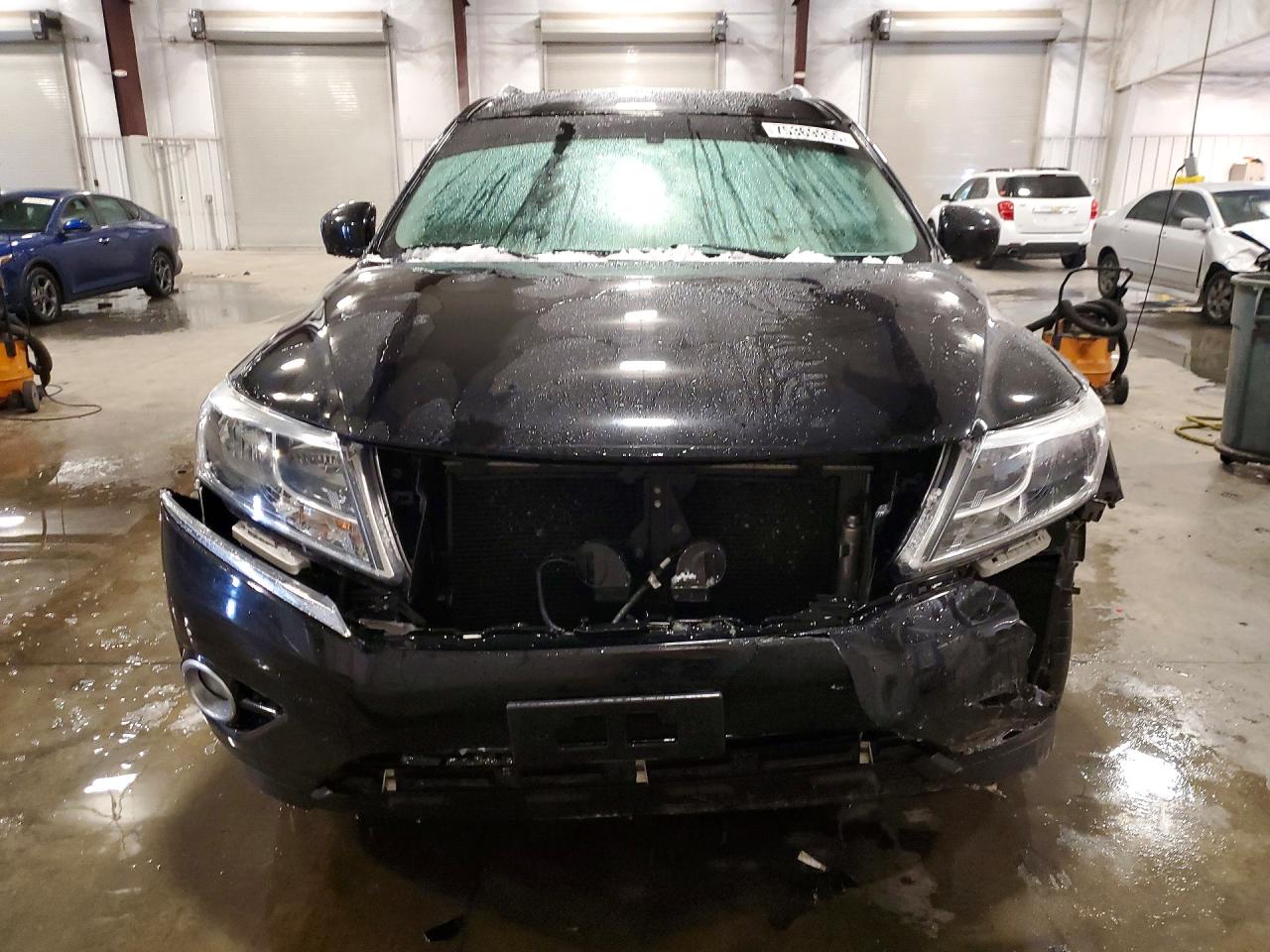 2014 Nissan Pathfinder S Black vin: 5N1AR2MM0EC714599