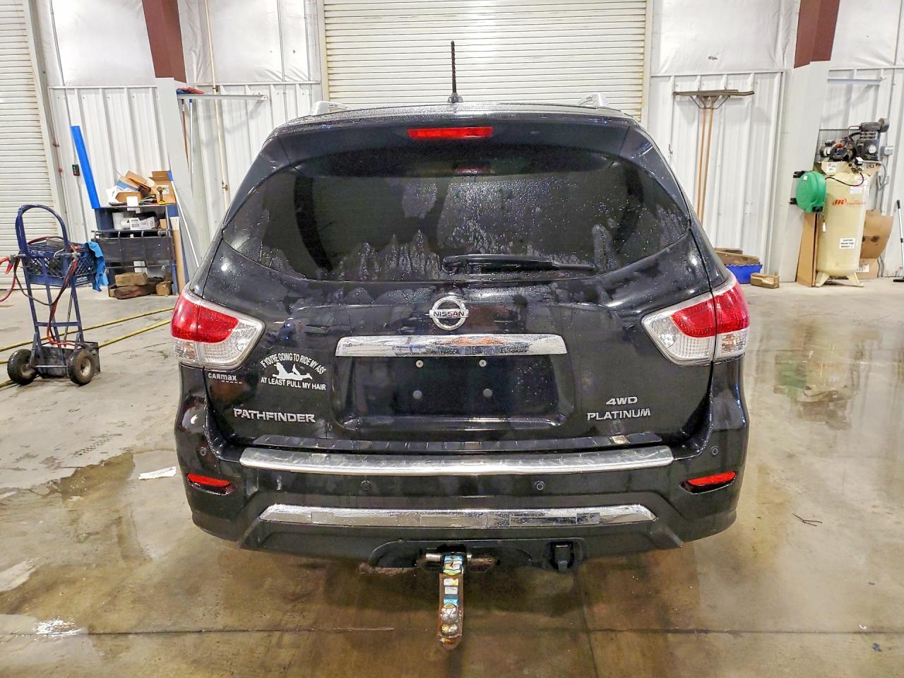 2014 Nissan Pathfinder S Black vin: 5N1AR2MM0EC714599