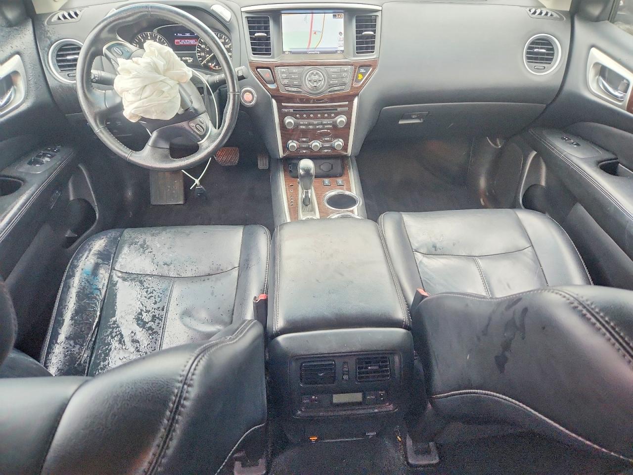 2014 Nissan Pathfinder Sl White vin: 5N1AR2MM0EC733895