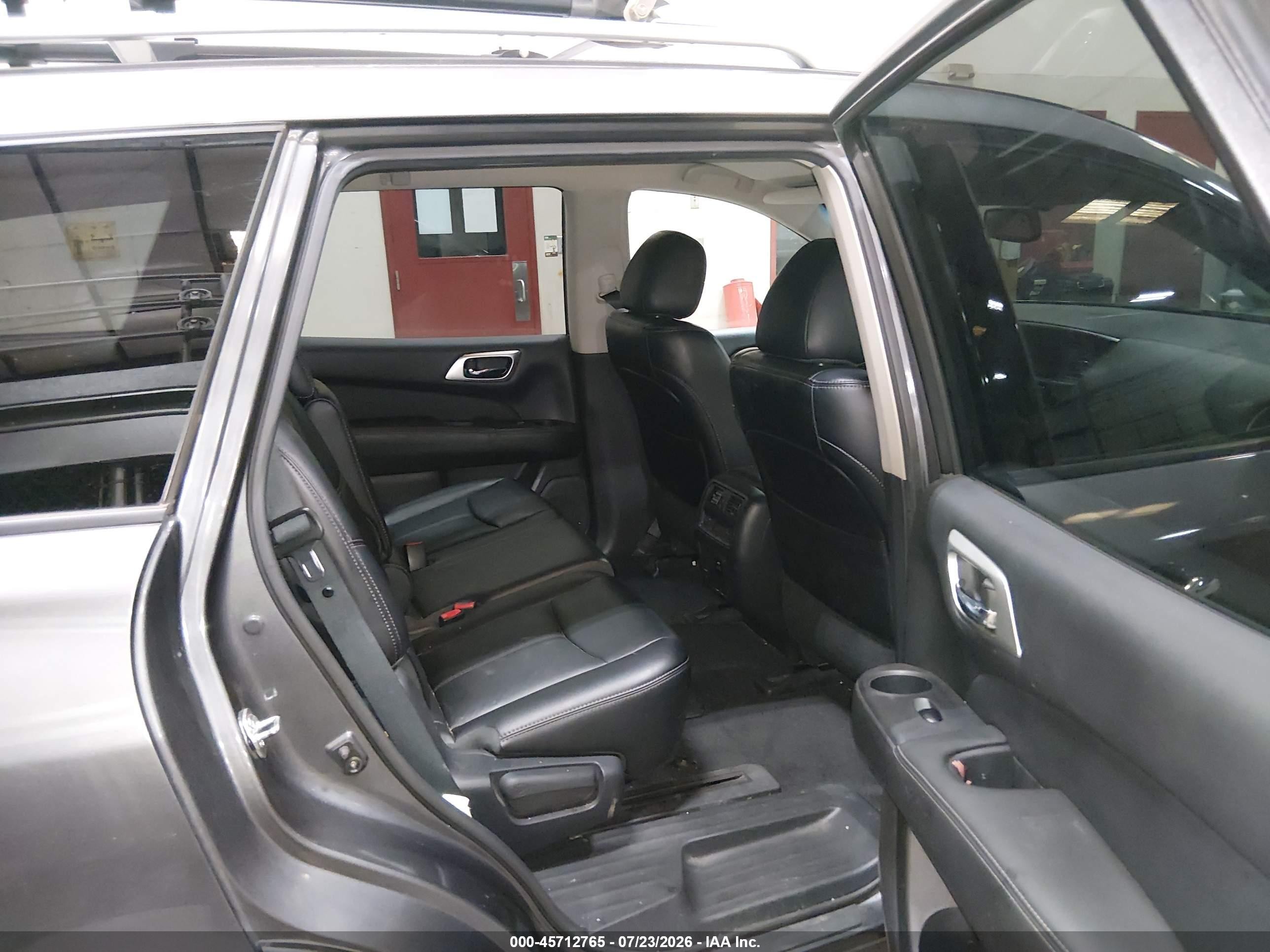 2015 Nissan Pathfinder Sl Gray vin: 5N1AR2MM0FC605349