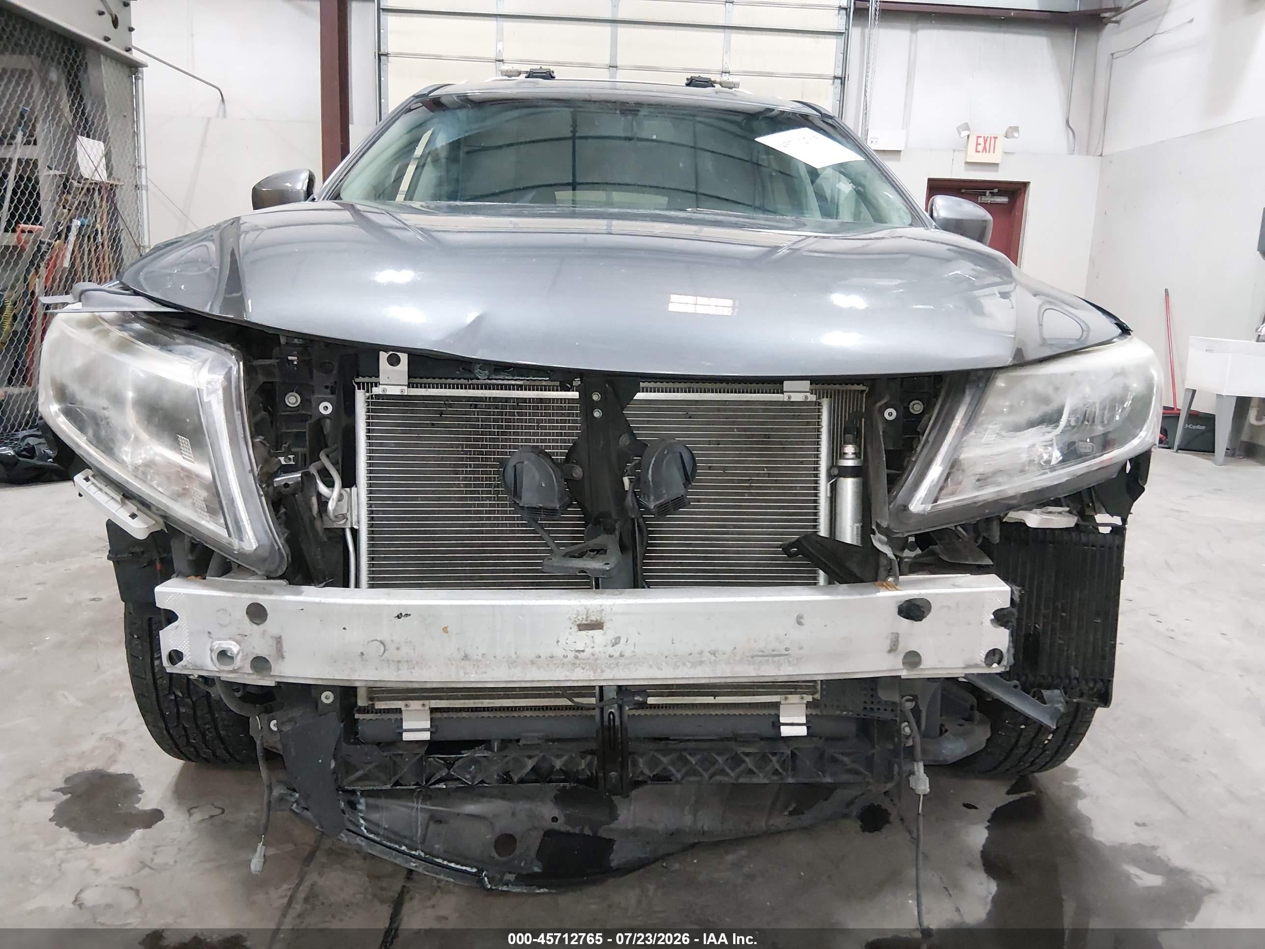 2015 Nissan Pathfinder Sl Gray vin: 5N1AR2MM0FC605349