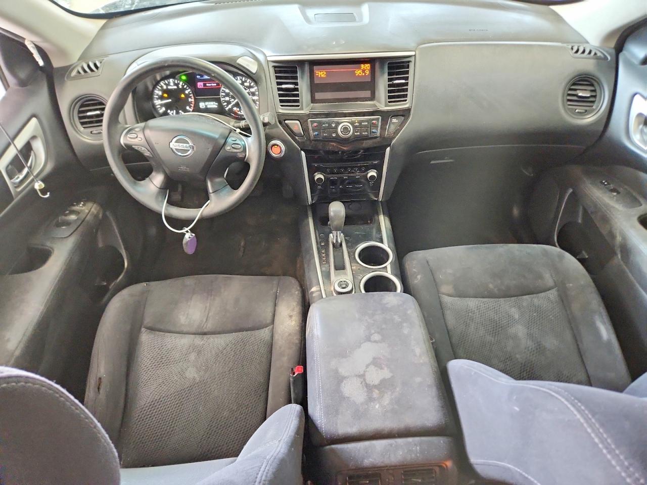 2015 Nissan Pathfinder S Серый vin: 5N1AR2MM0FC608493