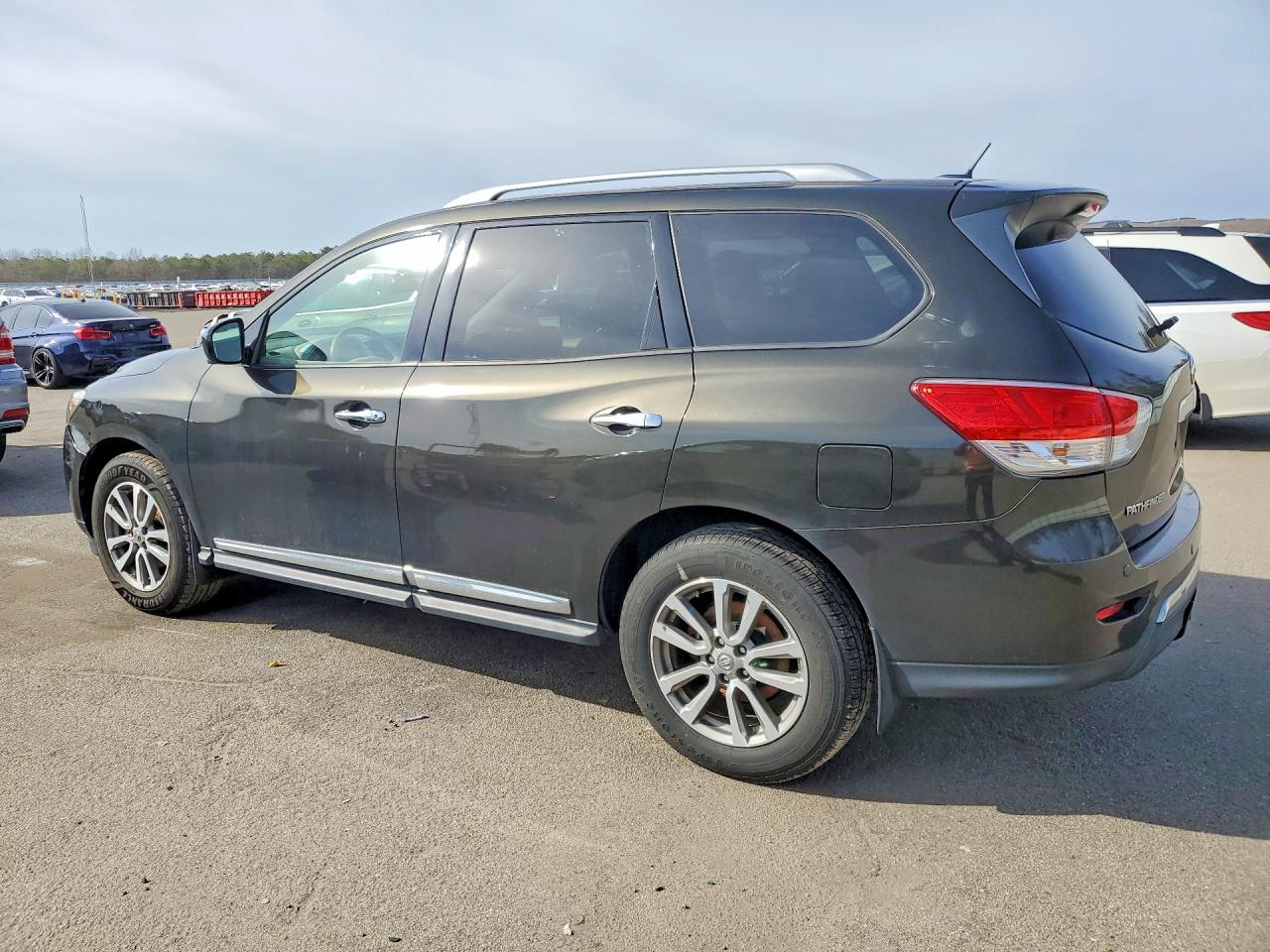 2015 Nissan Pathfinder Sl Black vin: 5N1AR2MM0FC627206