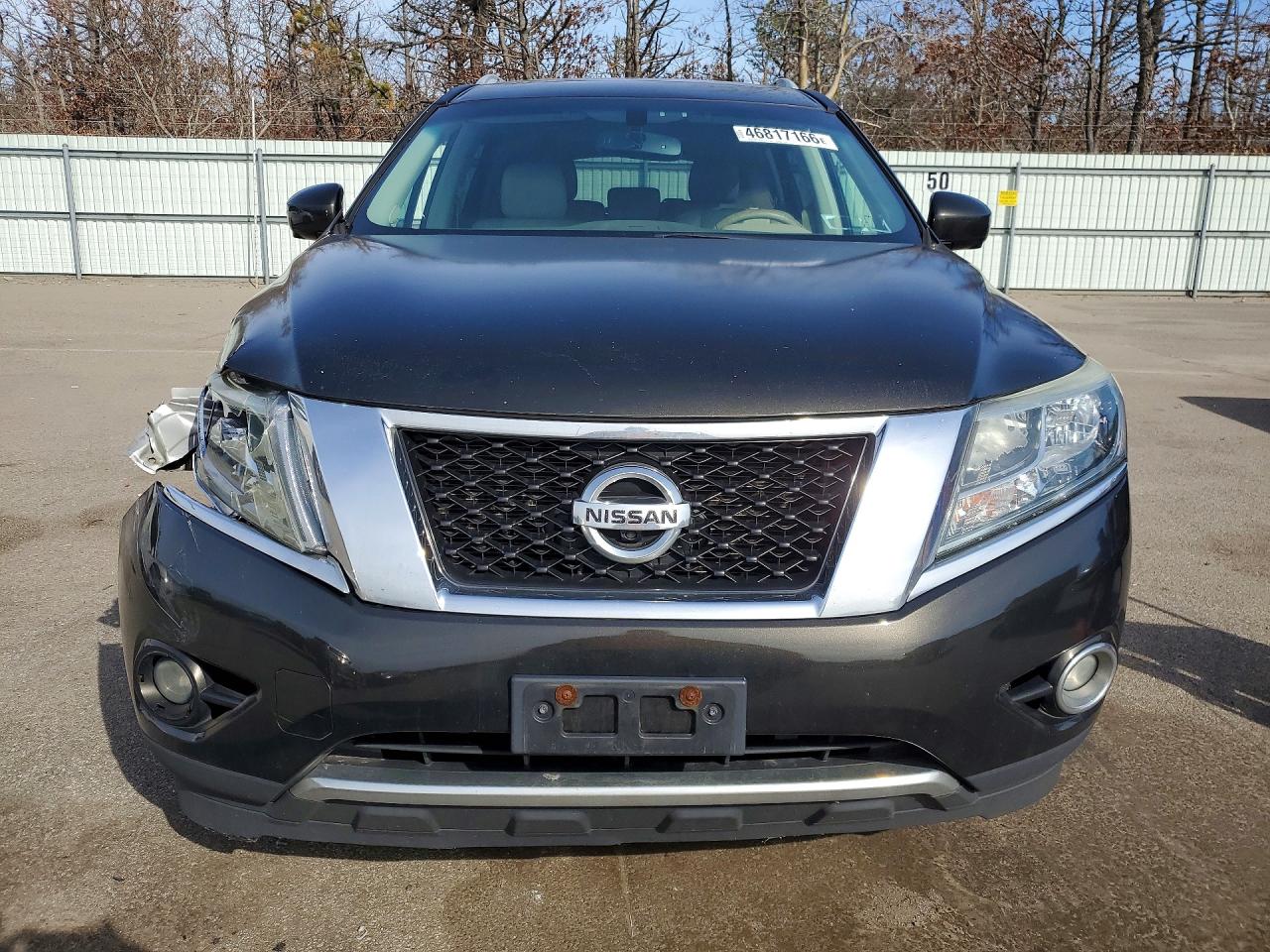 2015 Nissan Pathfinder Sl Black vin: 5N1AR2MM0FC627206