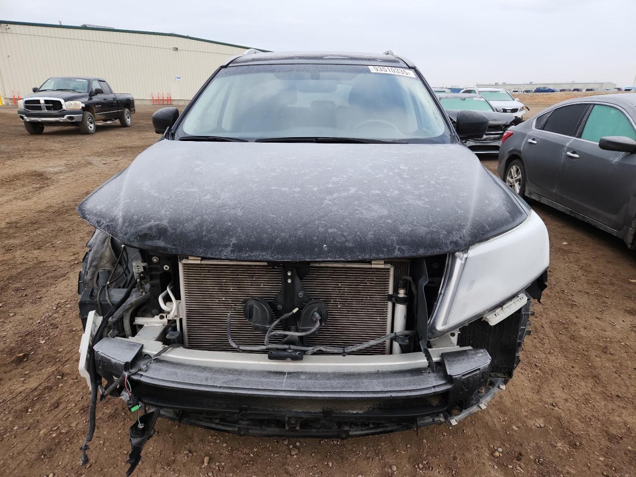 2015 Nissan Pathfinder S Black vin: 5N1AR2MM0FC638982